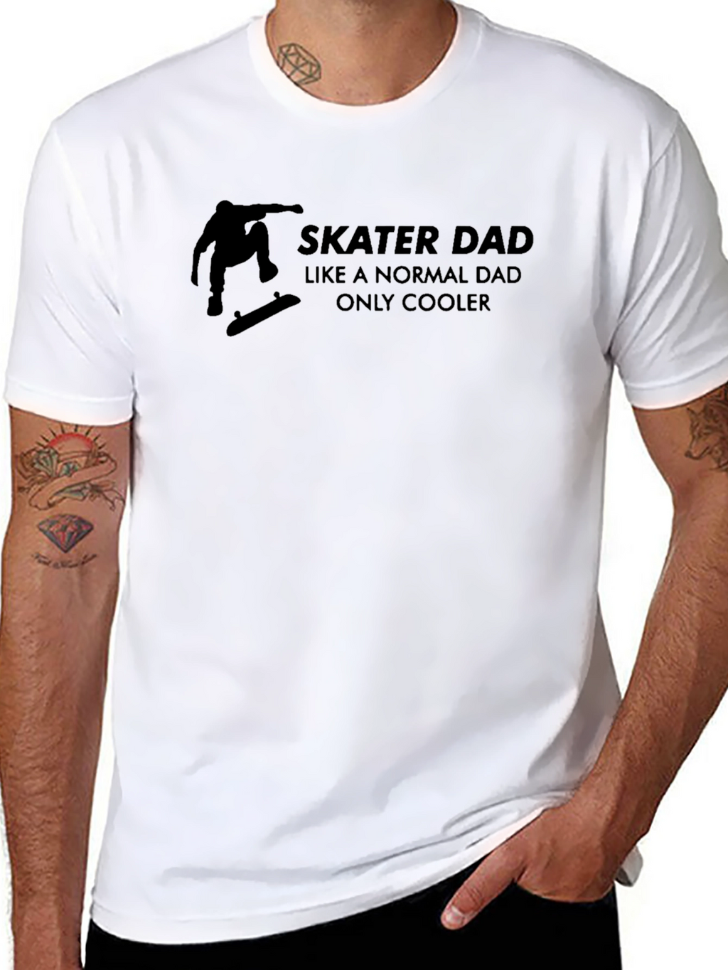 Skater Dad T-Shirt: Cool Dad Style