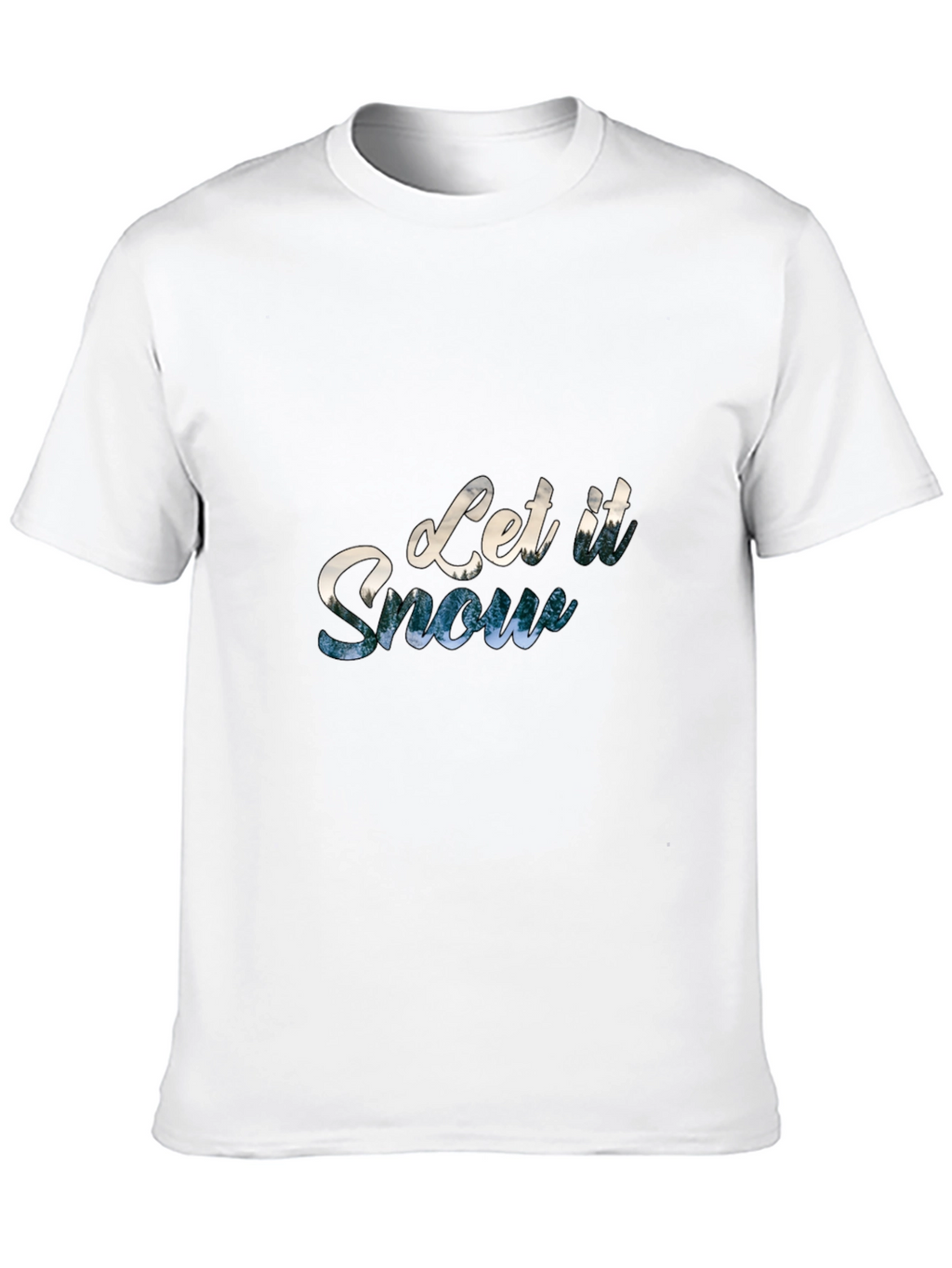 Let it Snow Graphic Tee - Winter Holiday T-Shirt
