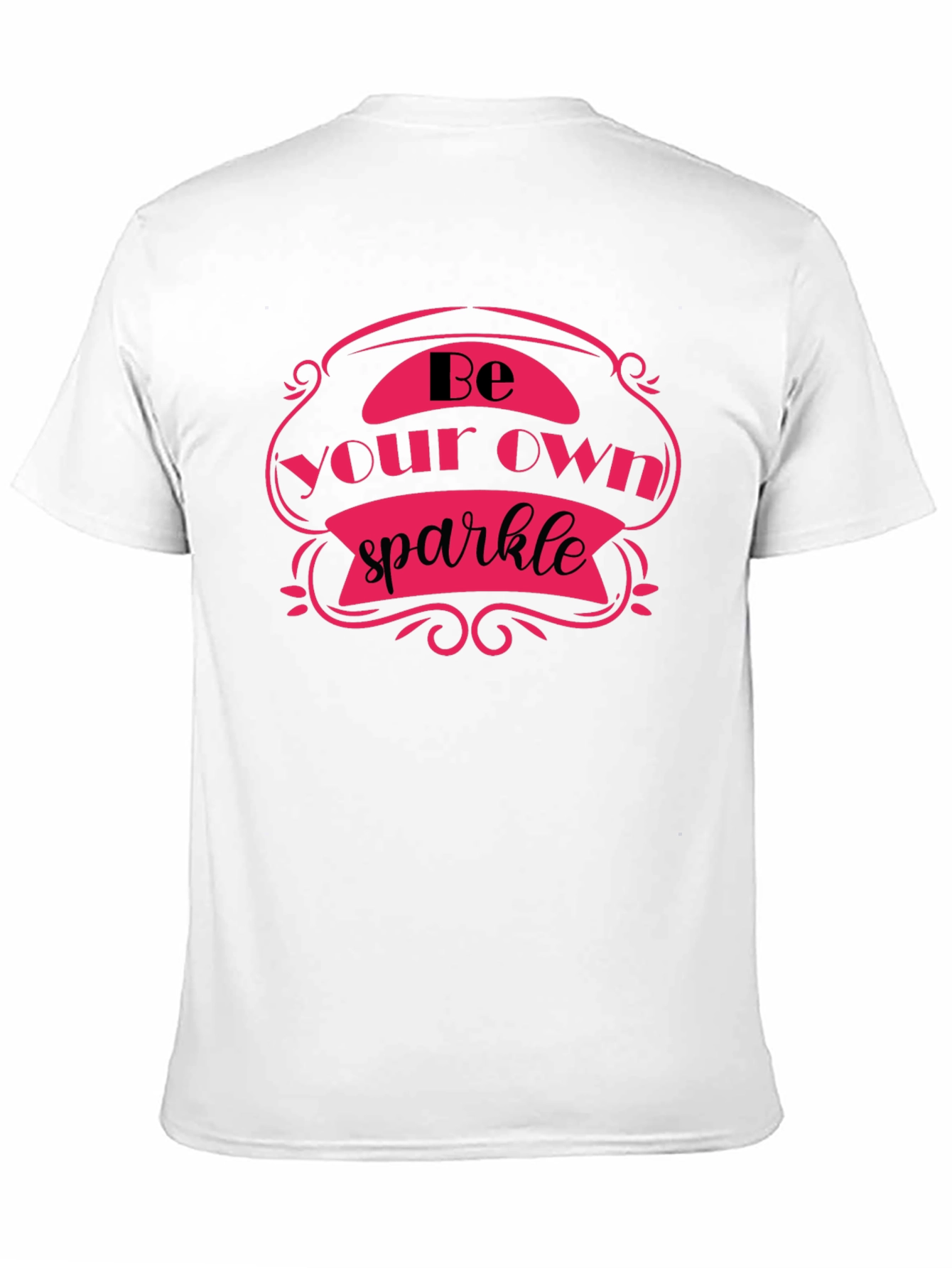 Be Your Own Sparkle Black T-Shirt