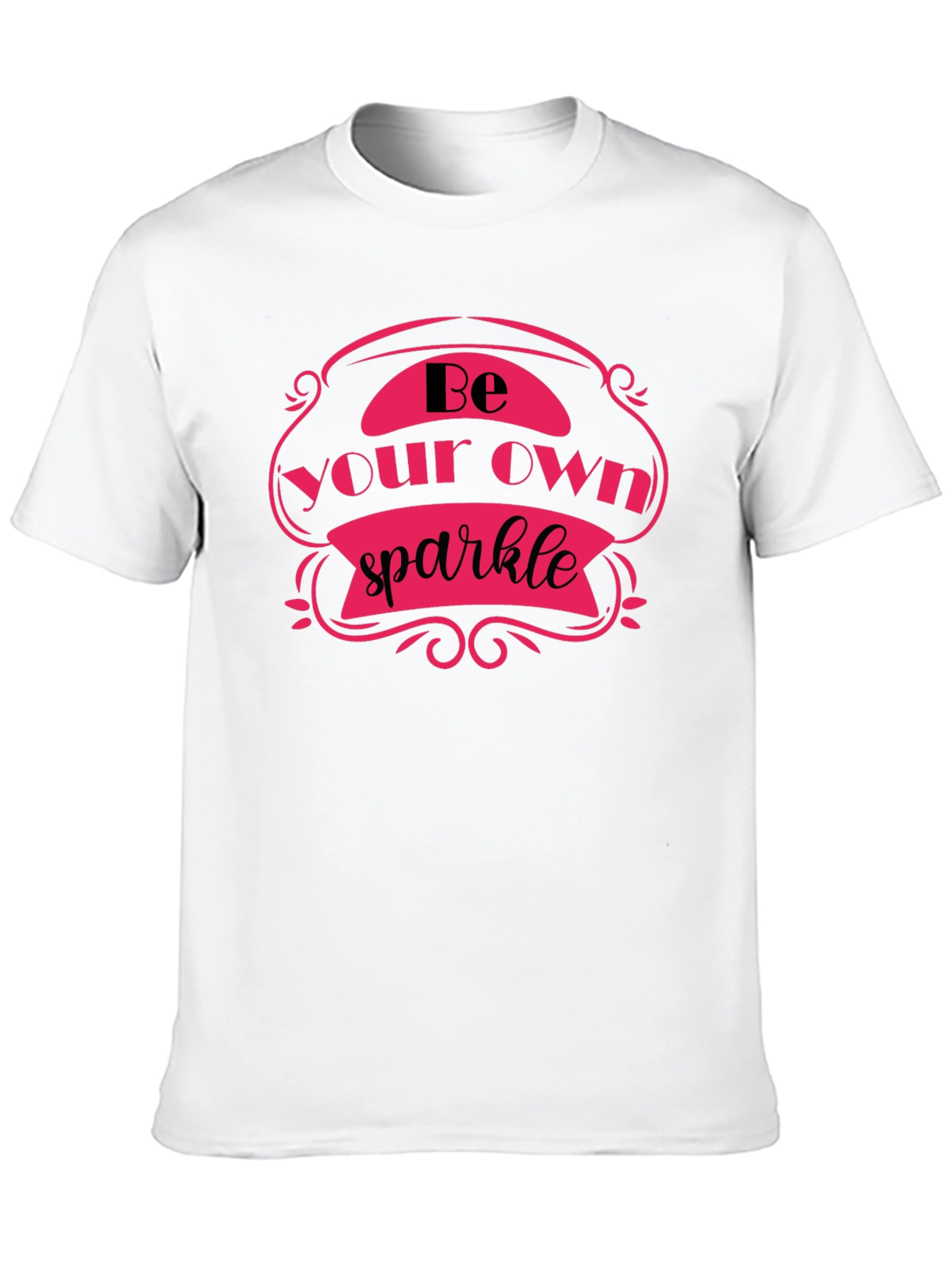 Be Your Own Sparkle Black T-Shirt
