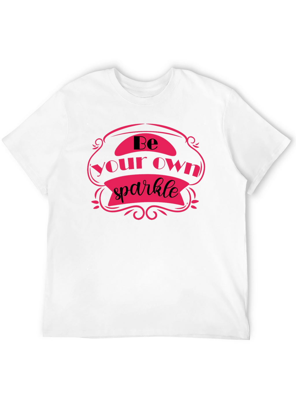 Be Your Own Sparkle Black T-Shirt