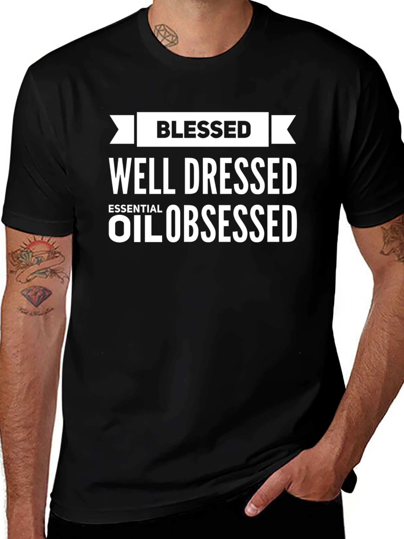 Blessed Well Dressed Essential Oil Obsessed T-Shirt