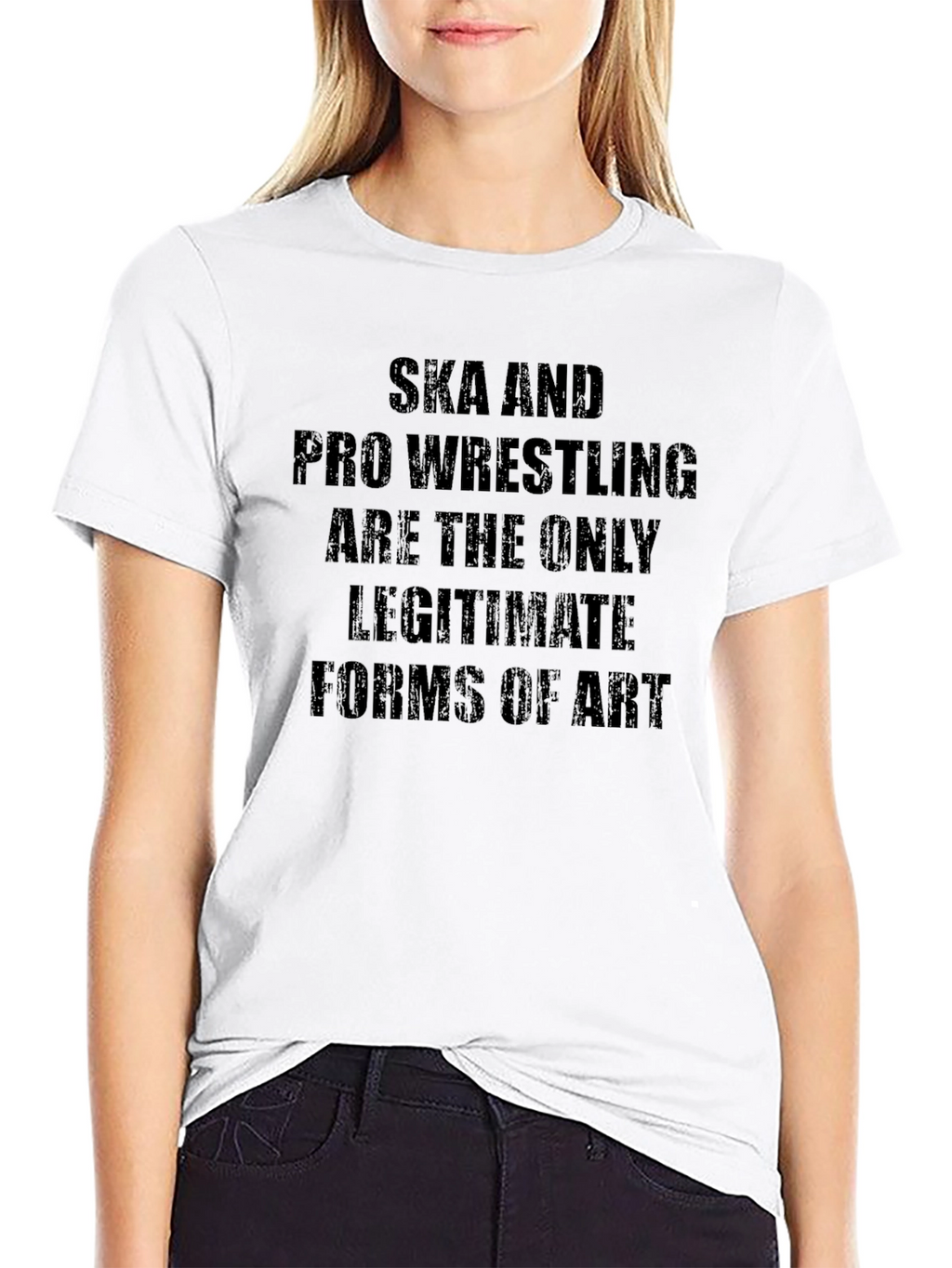 Ska and Pro Wrestling Graphic Tee