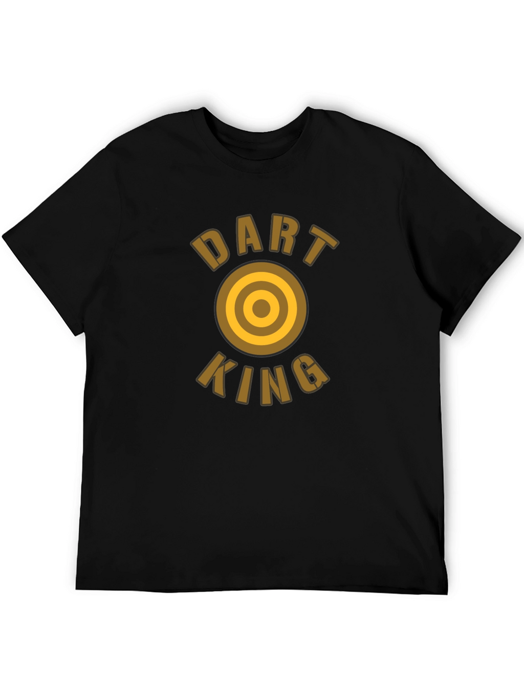 Dart King Black T-Shirt - Target Graphic Tee