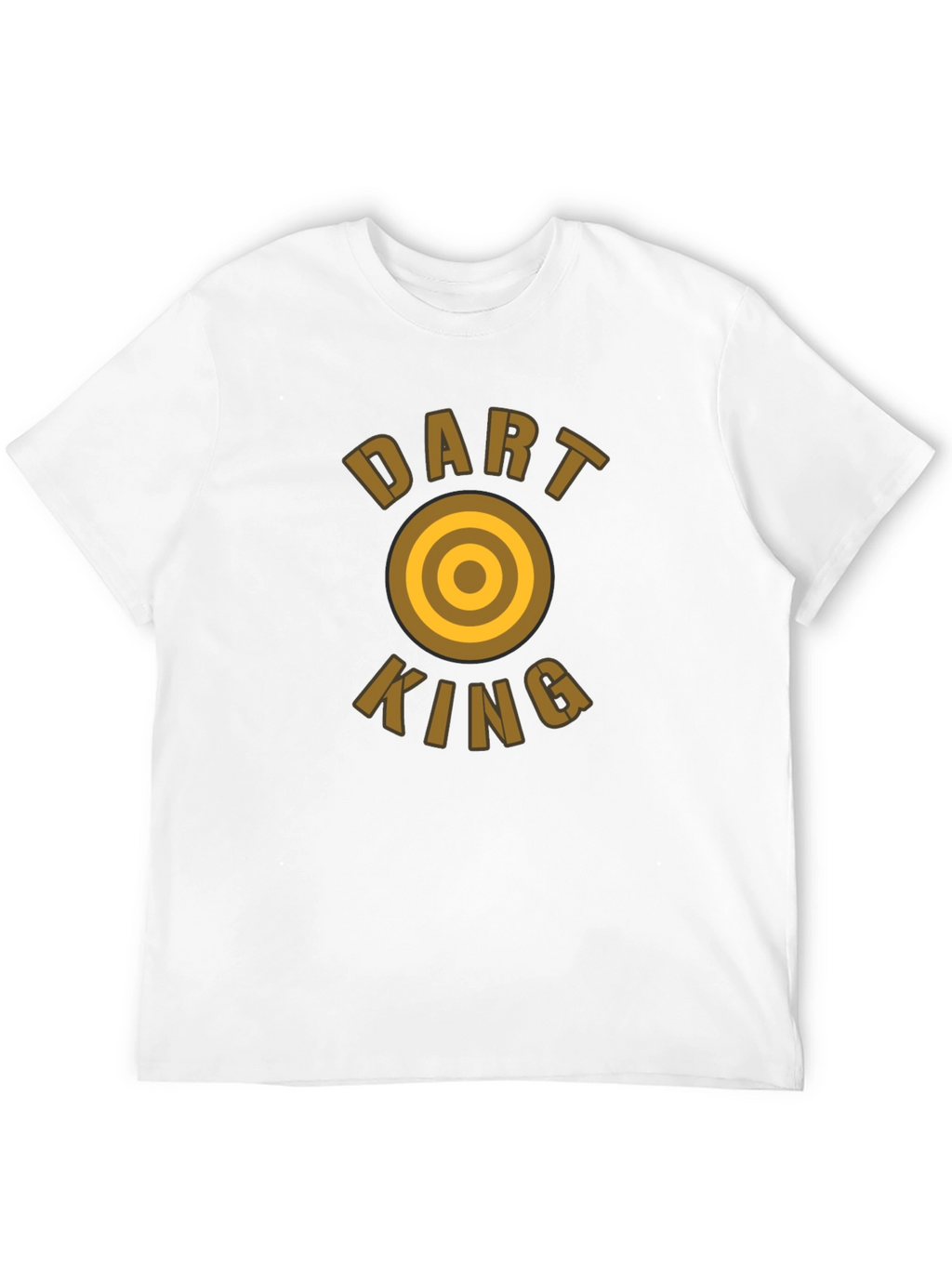 Dart King Black T-Shirt - Target Graphic Tee