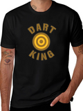 Dart King Black T-Shirt - Target Graphic Tee