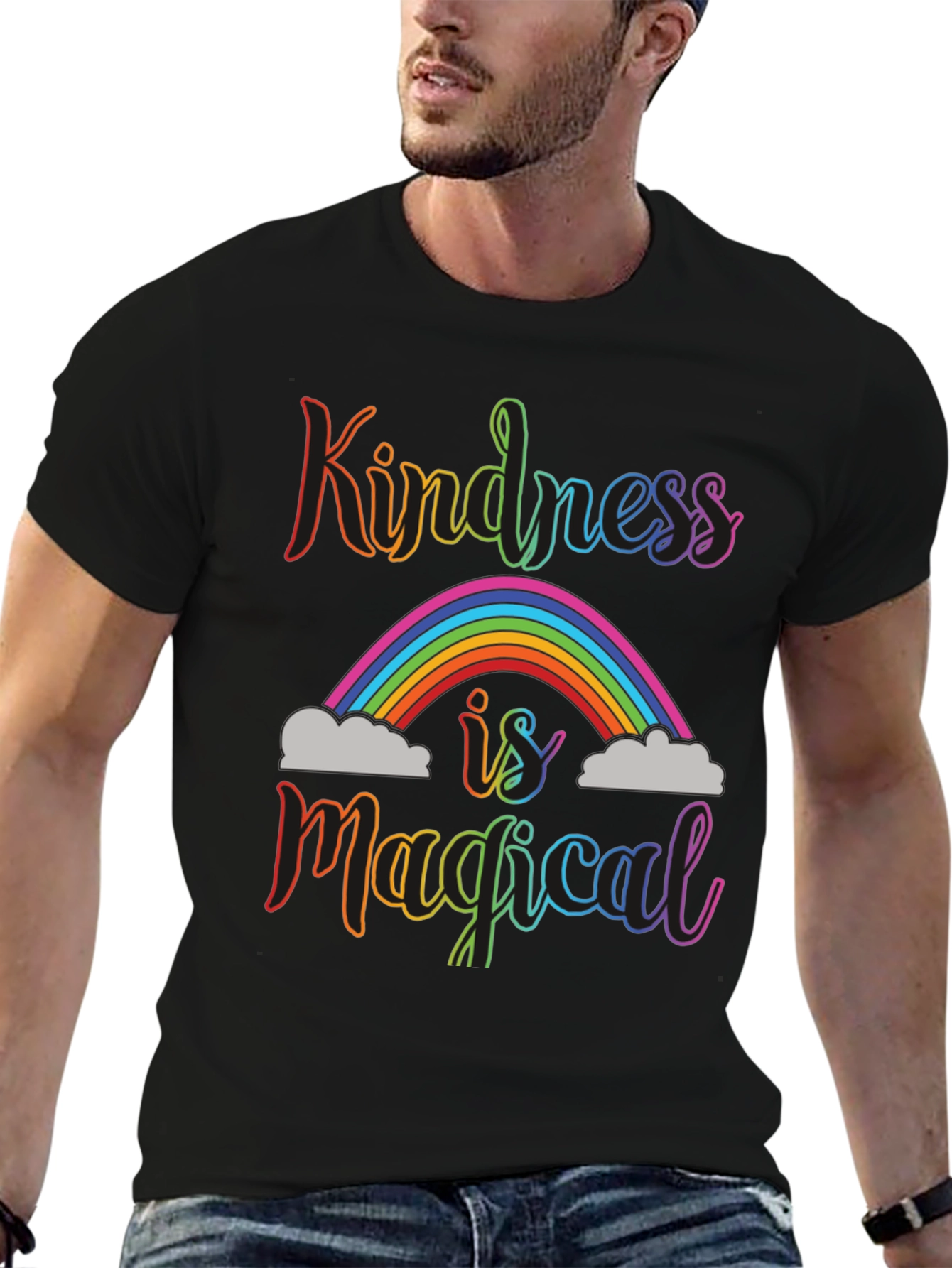 Kindness is Magical Rainbow T-Shirt