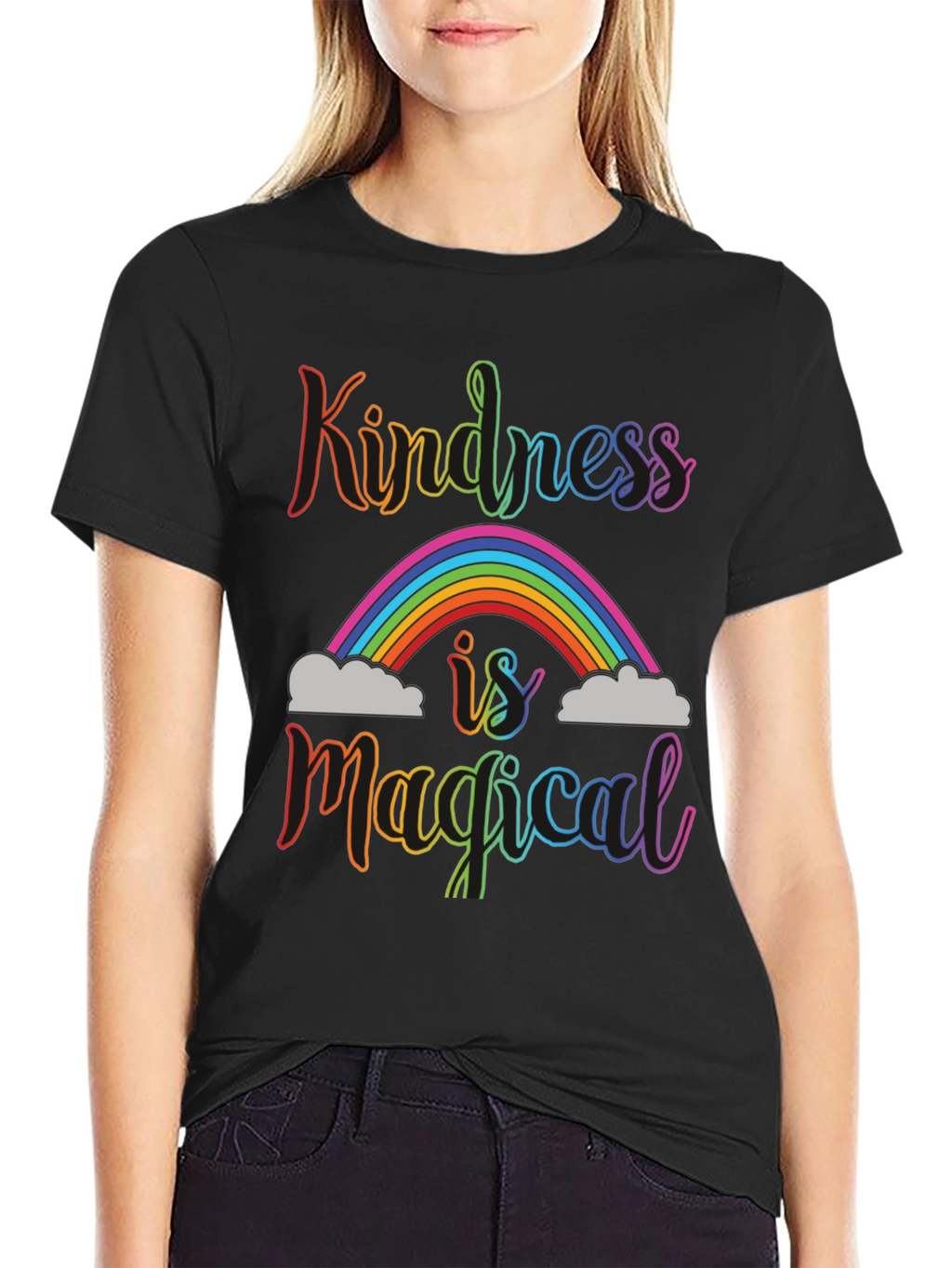 Kindness is Magical Rainbow T-Shirt