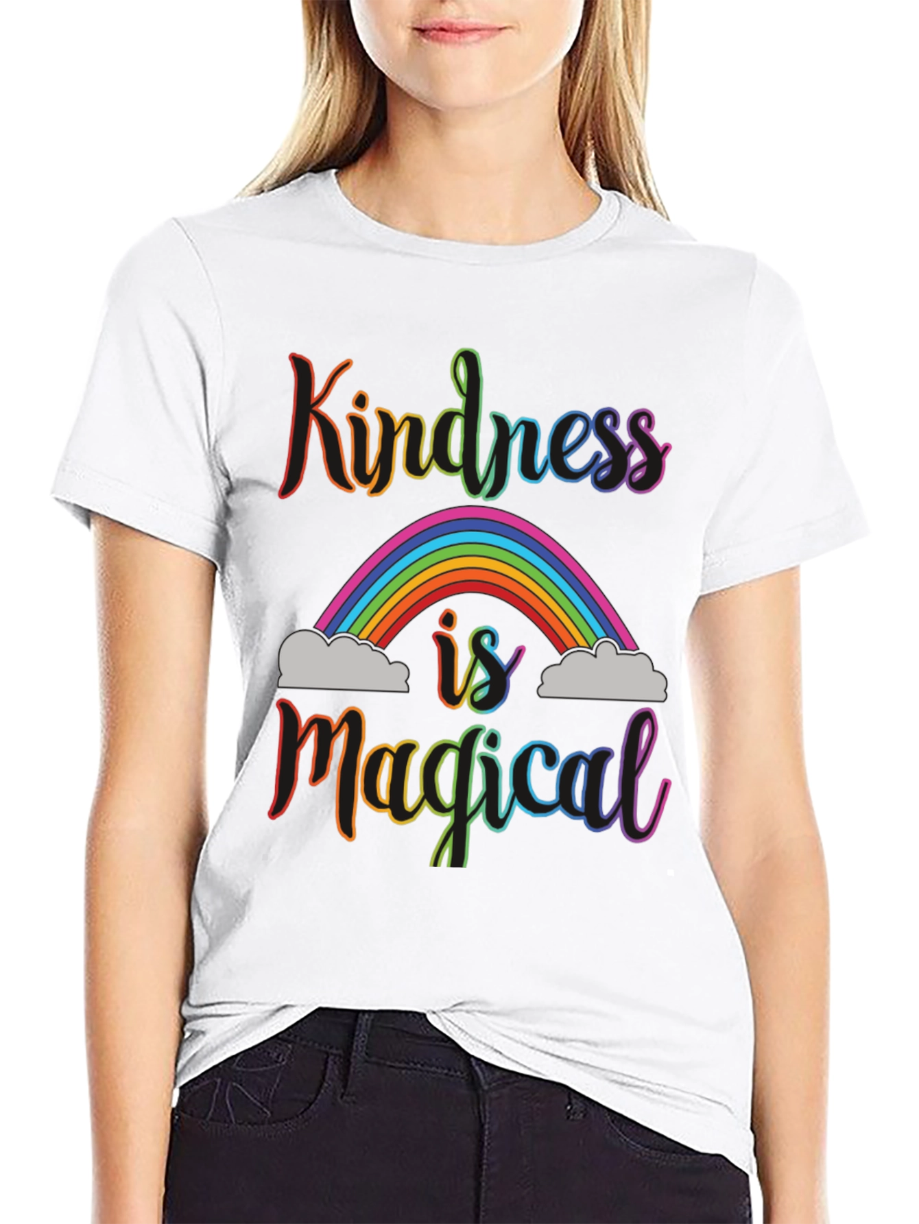 Kindness is Magical Rainbow T-Shirt