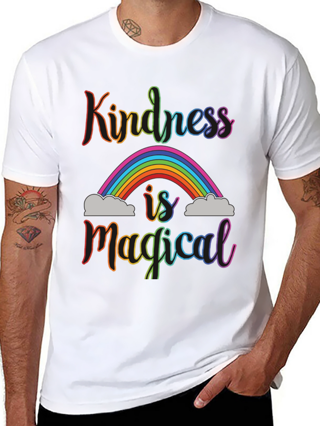 Kindness is Magical Rainbow T-Shirt