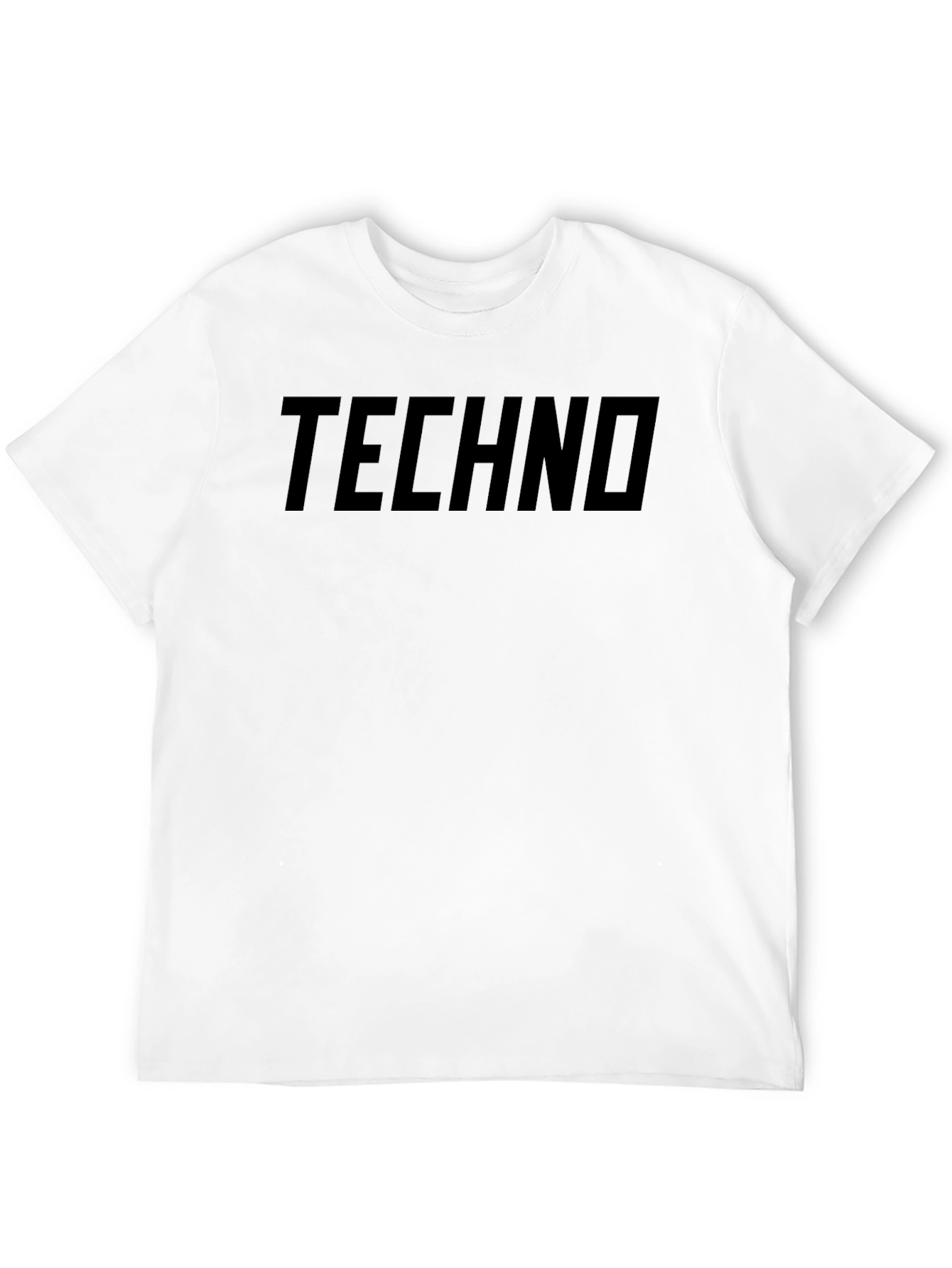 Techno Graphic Tee - Mens Black T-Shirt