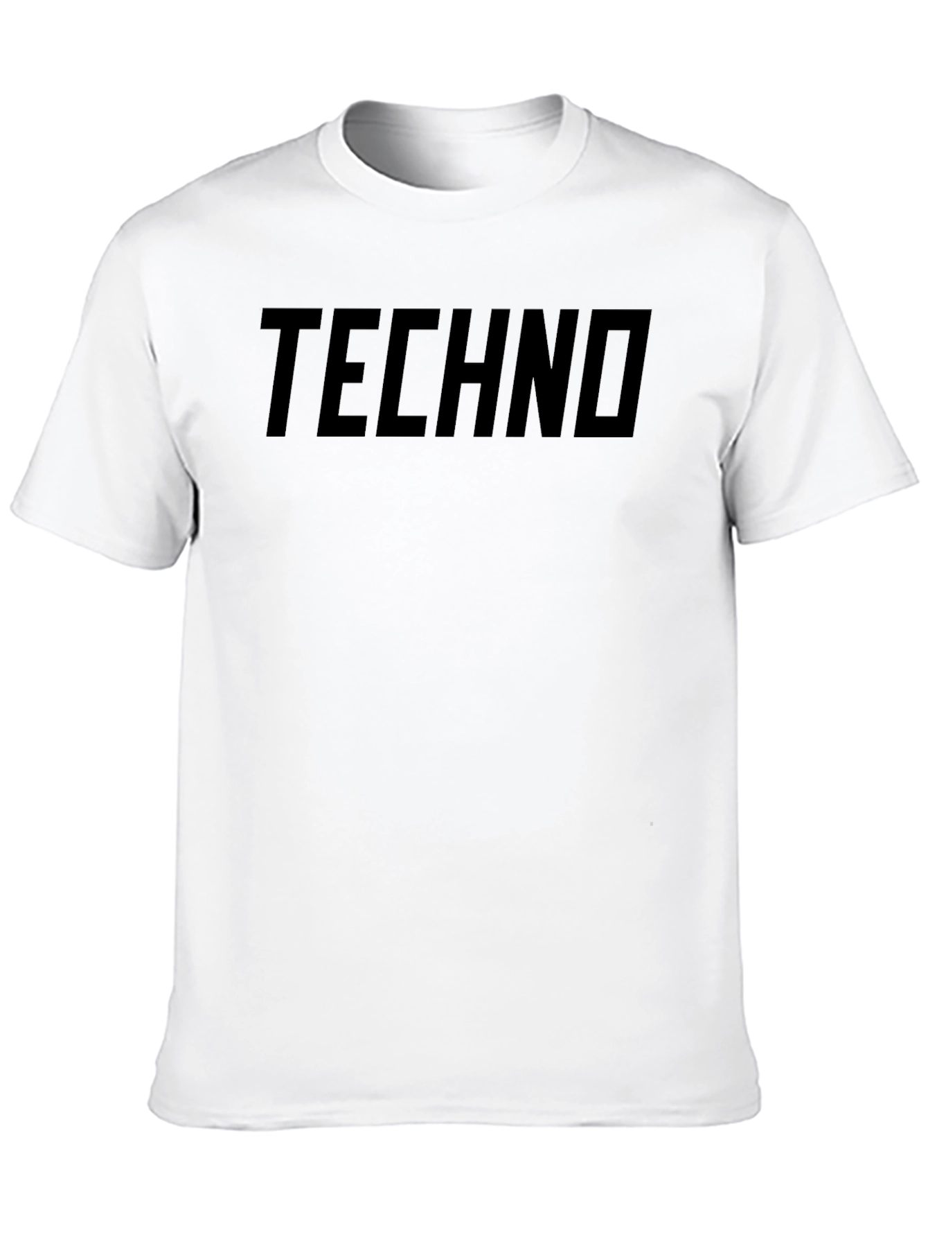 Techno Graphic Tee - Mens Black T-Shirt