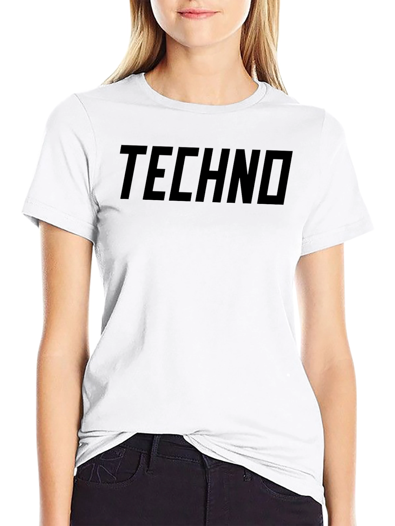 Techno Graphic Tee - Mens Black T-Shirt