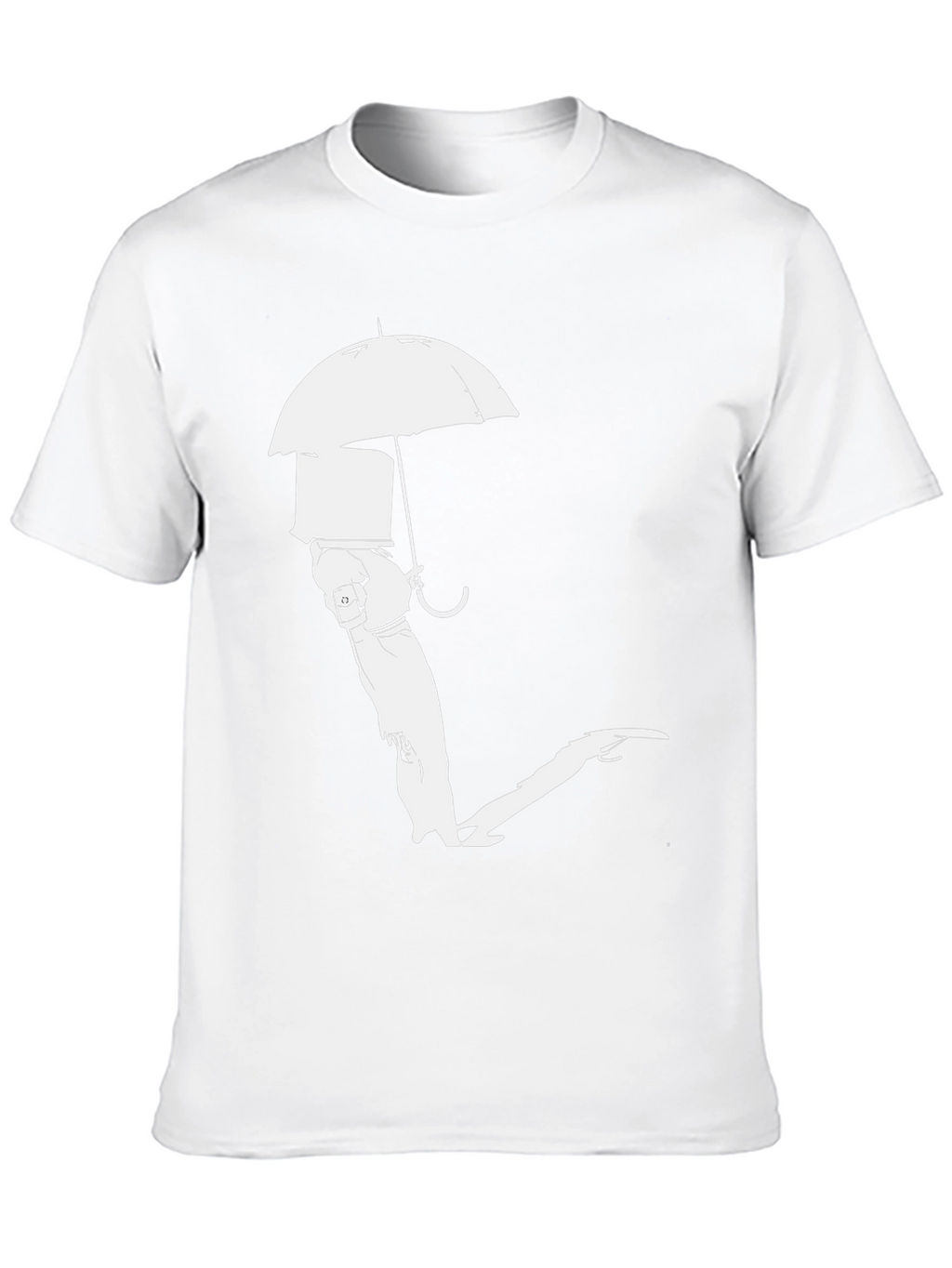 Umbrella Man Graphic Tee - Modern Streetwear