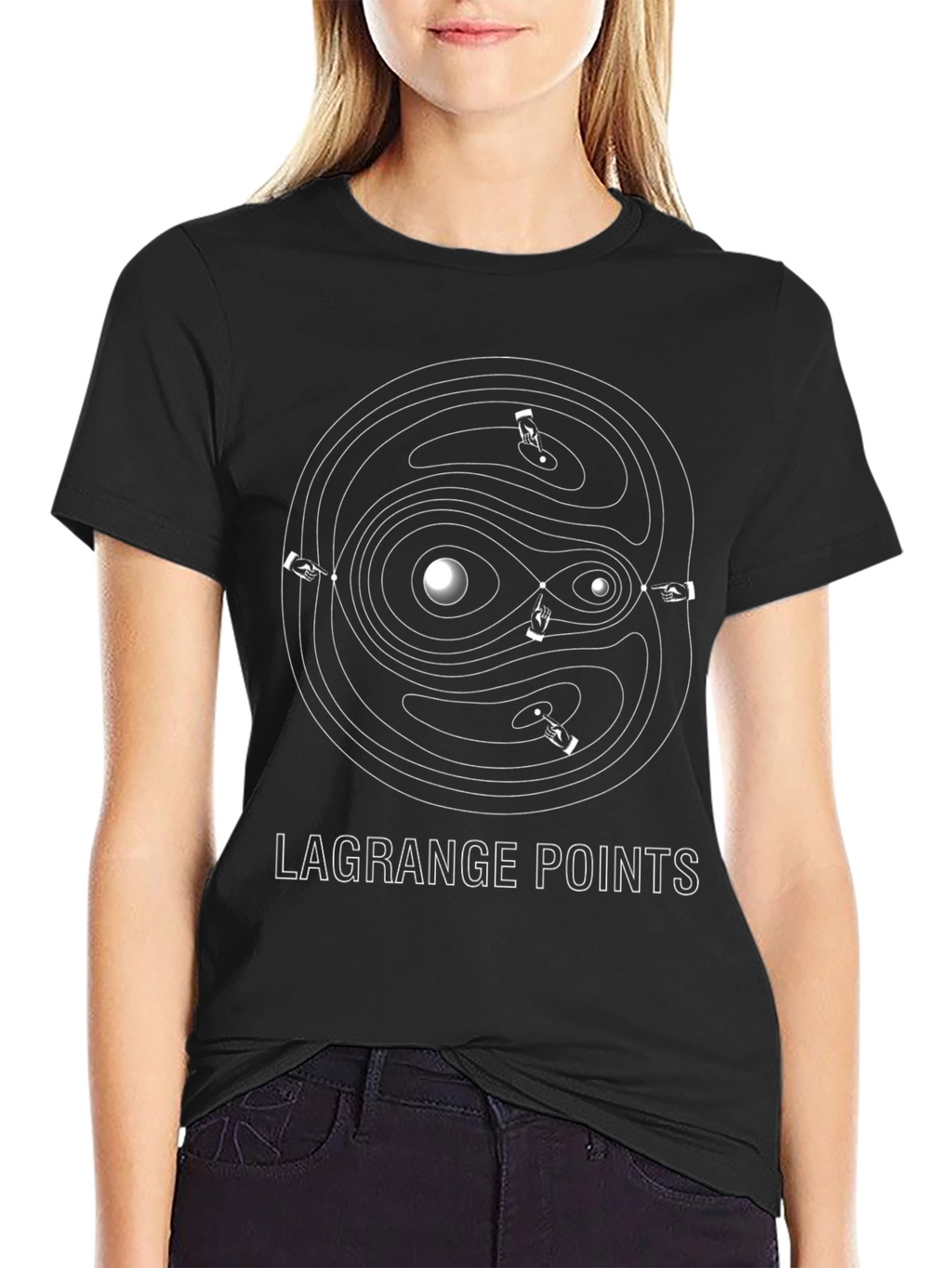 Lagrange Points Graphic Tee - Science T-Shirt