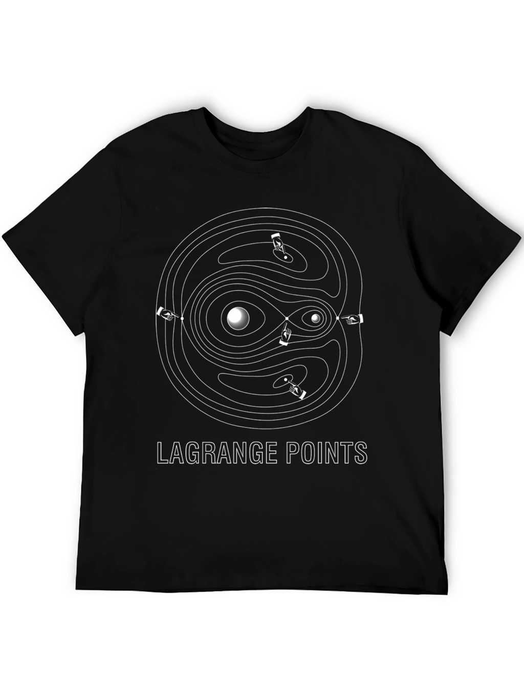 Lagrange Points Graphic Tee - Science T-Shirt