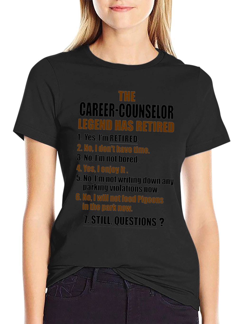 Career Counselor Retirement T-Shirt - Legend Has Retired