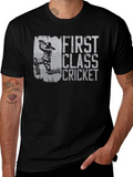 First Class Cricket Graphic T-Shirt