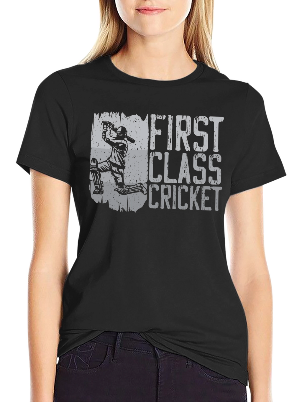 First Class Cricket Graphic T-Shirt