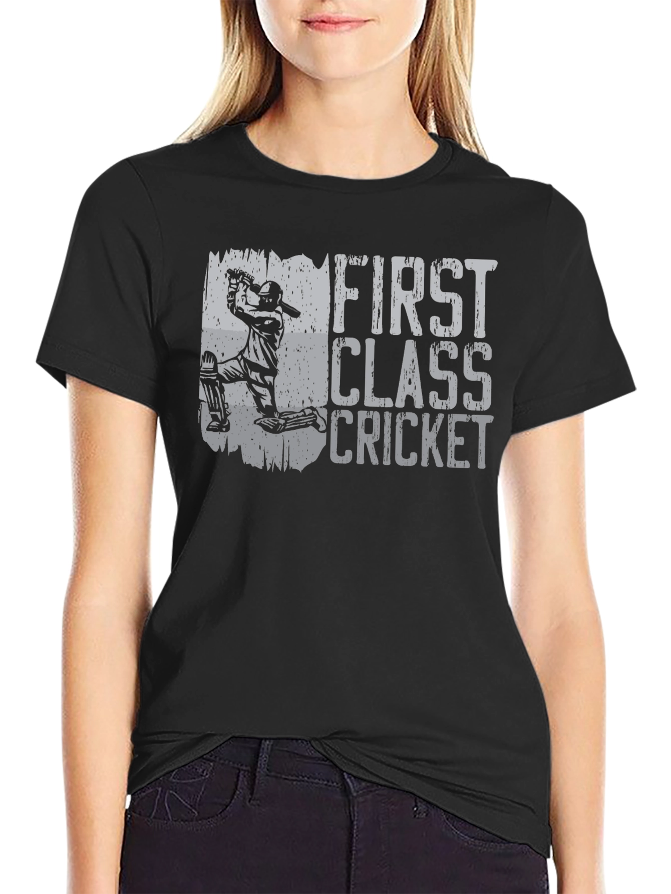 First Class Cricket Graphic T-Shirt