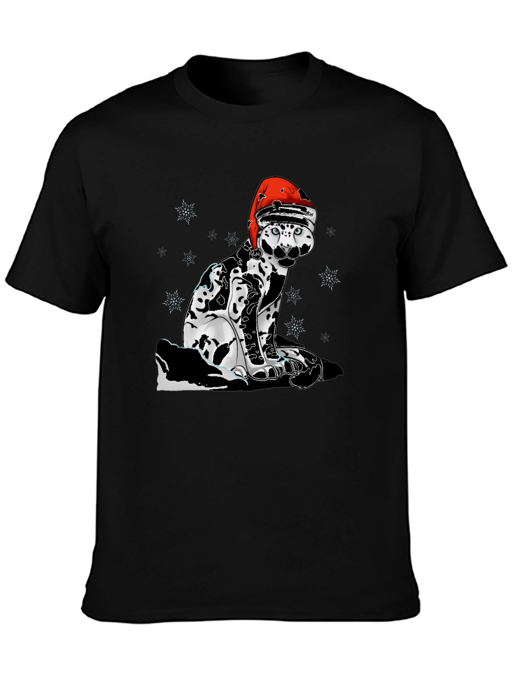 Festive Feline T-Shirt - Christmas Cat Tee