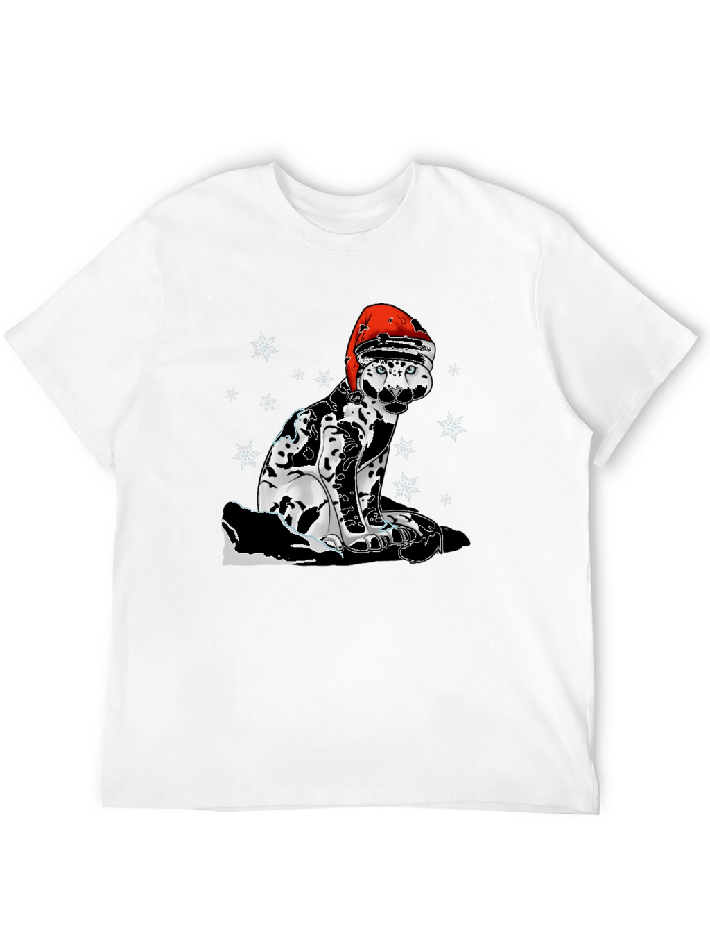 Festive Feline T-Shirt - Christmas Cat Tee