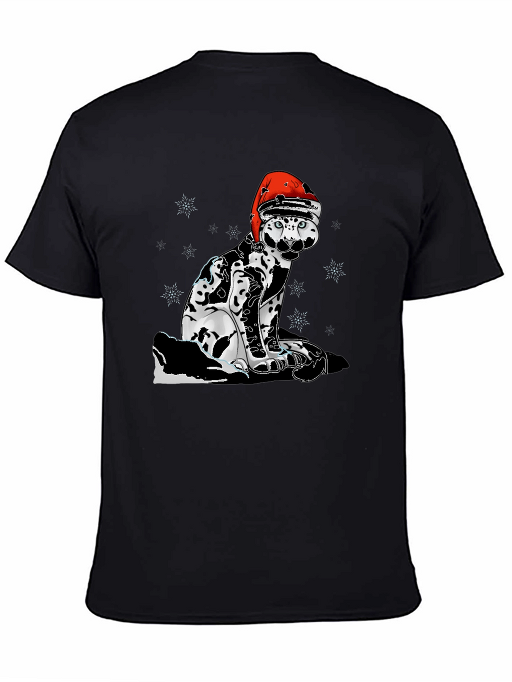 Festive Feline T-Shirt - Christmas Cat Tee