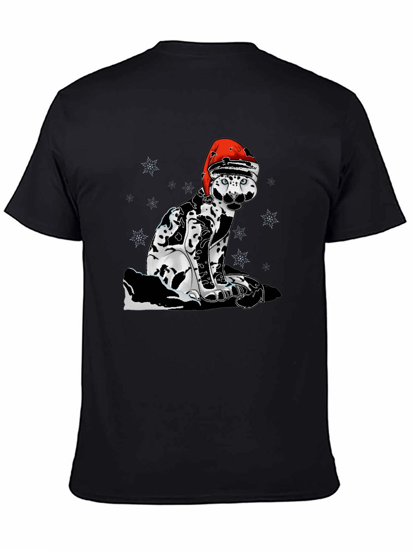 Festive Feline T-Shirt - Christmas Cat Tee