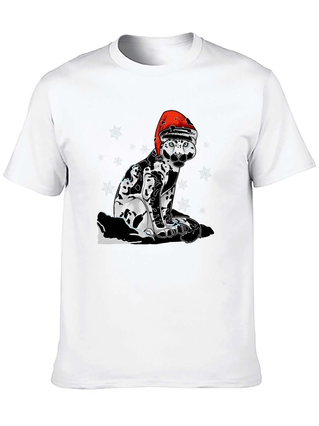 Festive Feline T-Shirt - Christmas Cat Tee
