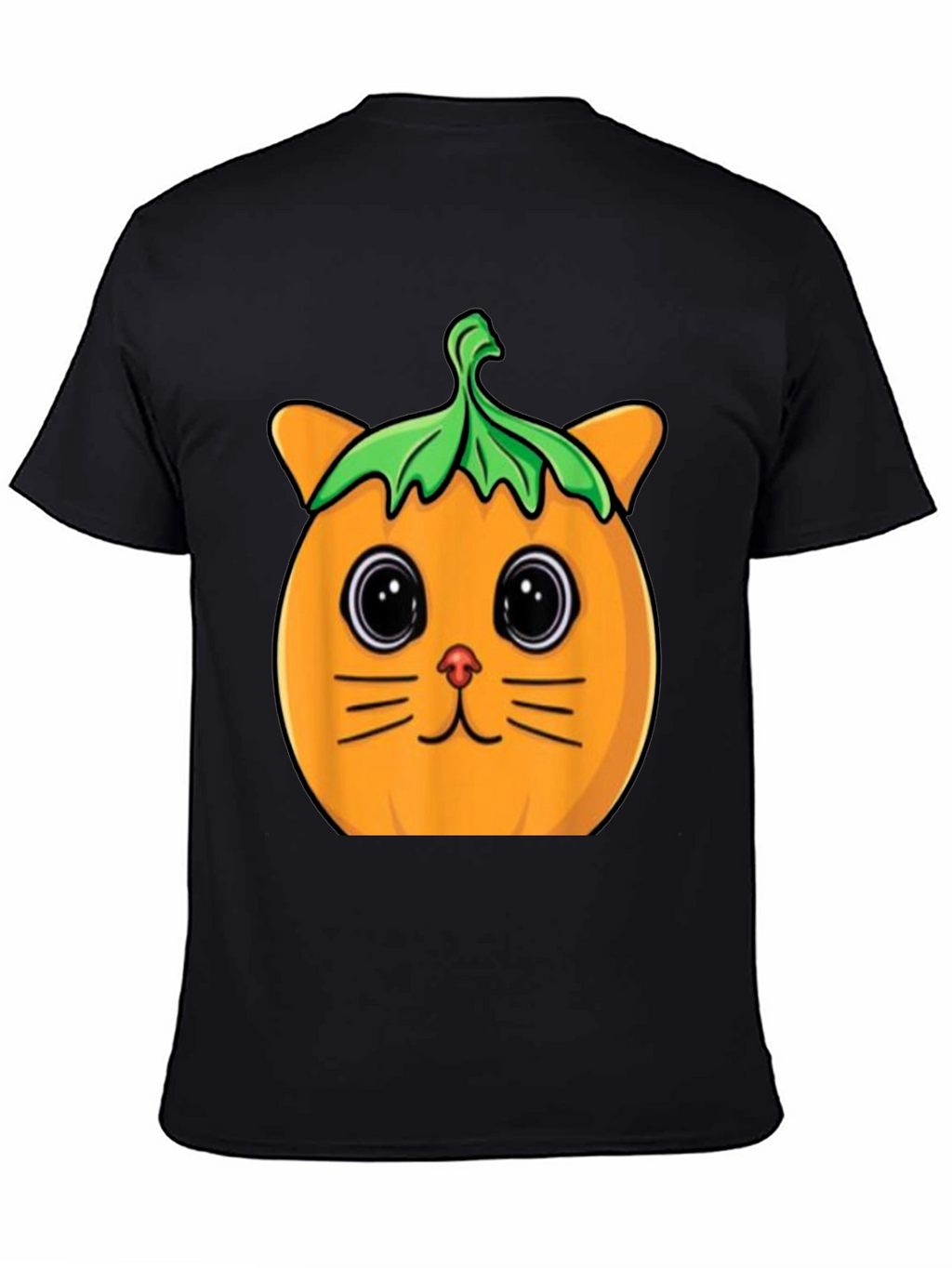 Pumpkin Cat T-Shirt - Halloween Cute Spooky