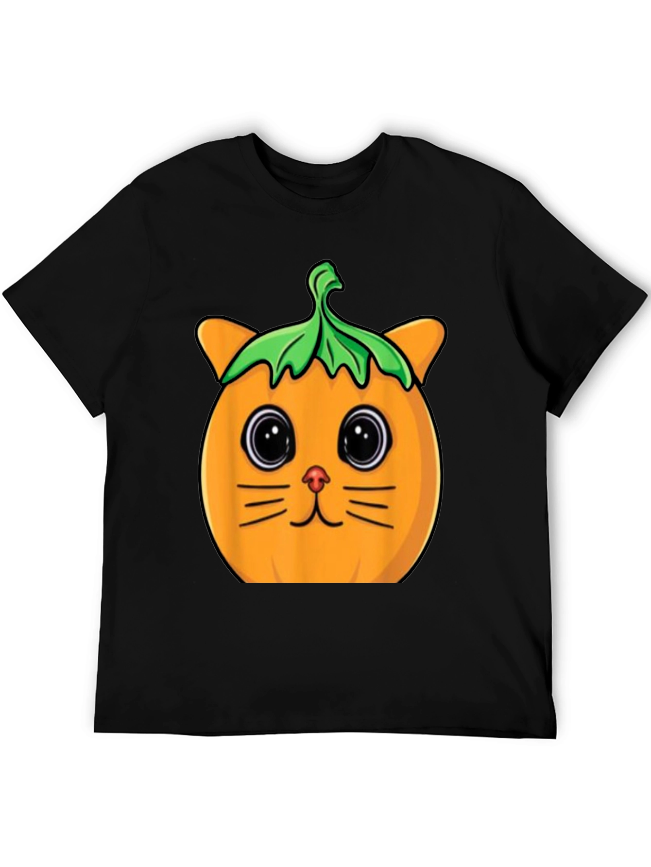 Pumpkin Cat T-Shirt - Halloween Cute Spooky