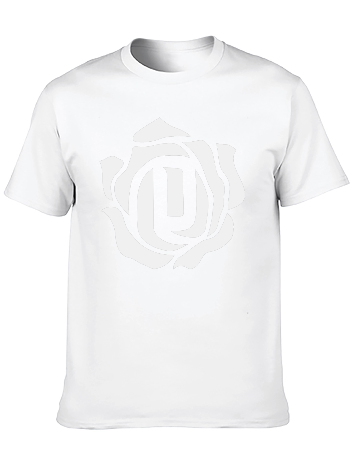 Rose Emblem Black T-Shirt