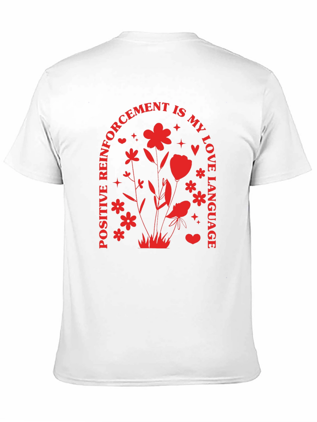 Positive Reinforcement Love Language Black T-Shirt