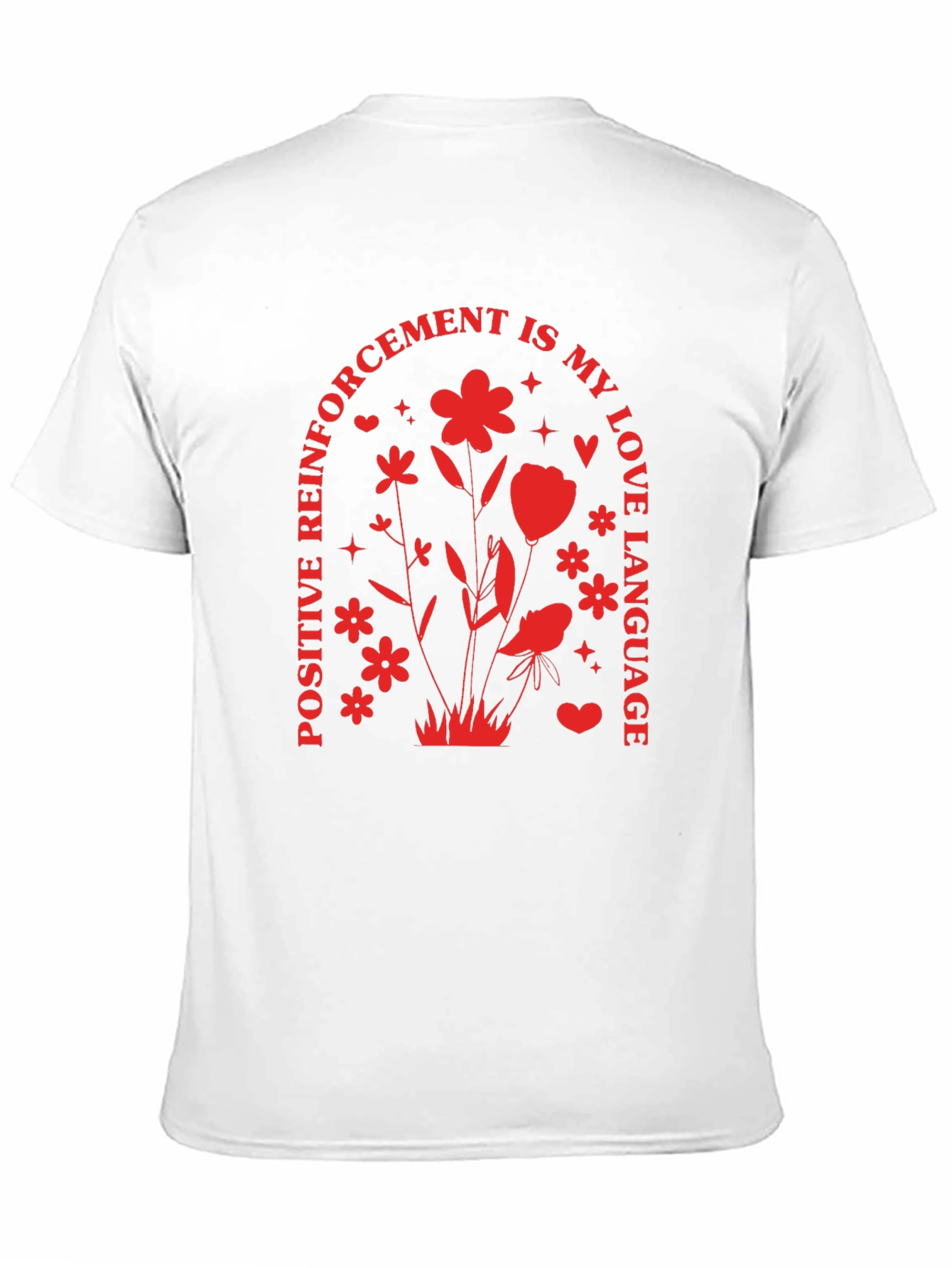 Positive Reinforcement Love Language Black T-Shirt