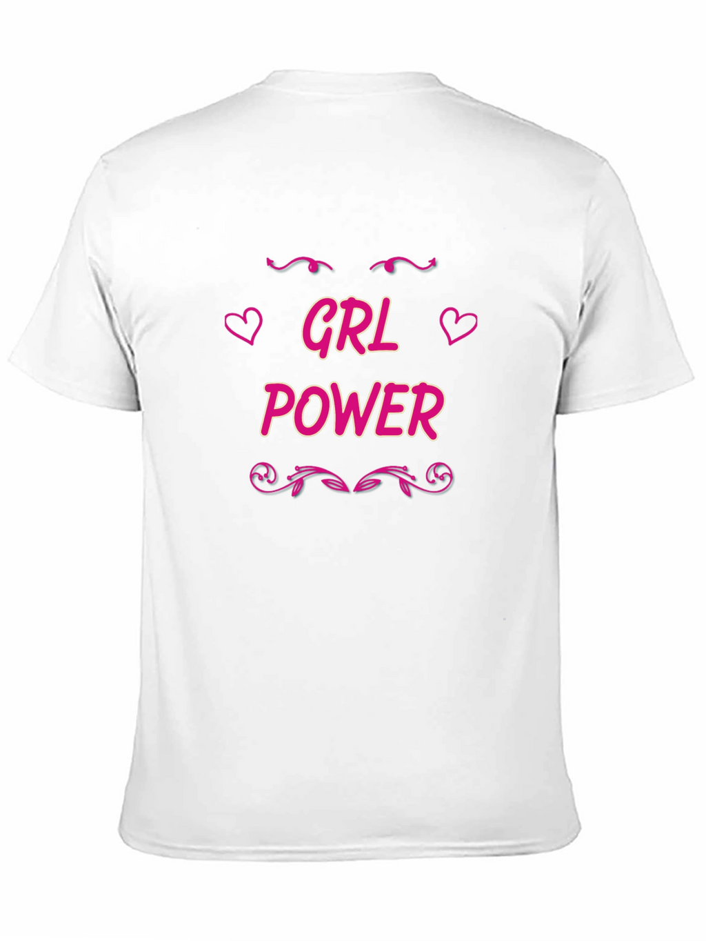 GRL Power Black T-Shirt - Feminist Tee
