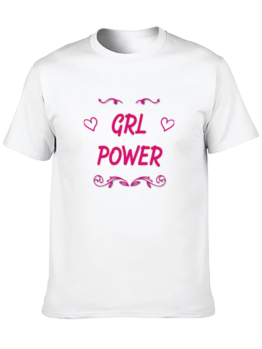 GRL Power Black T-Shirt - Feminist Tee