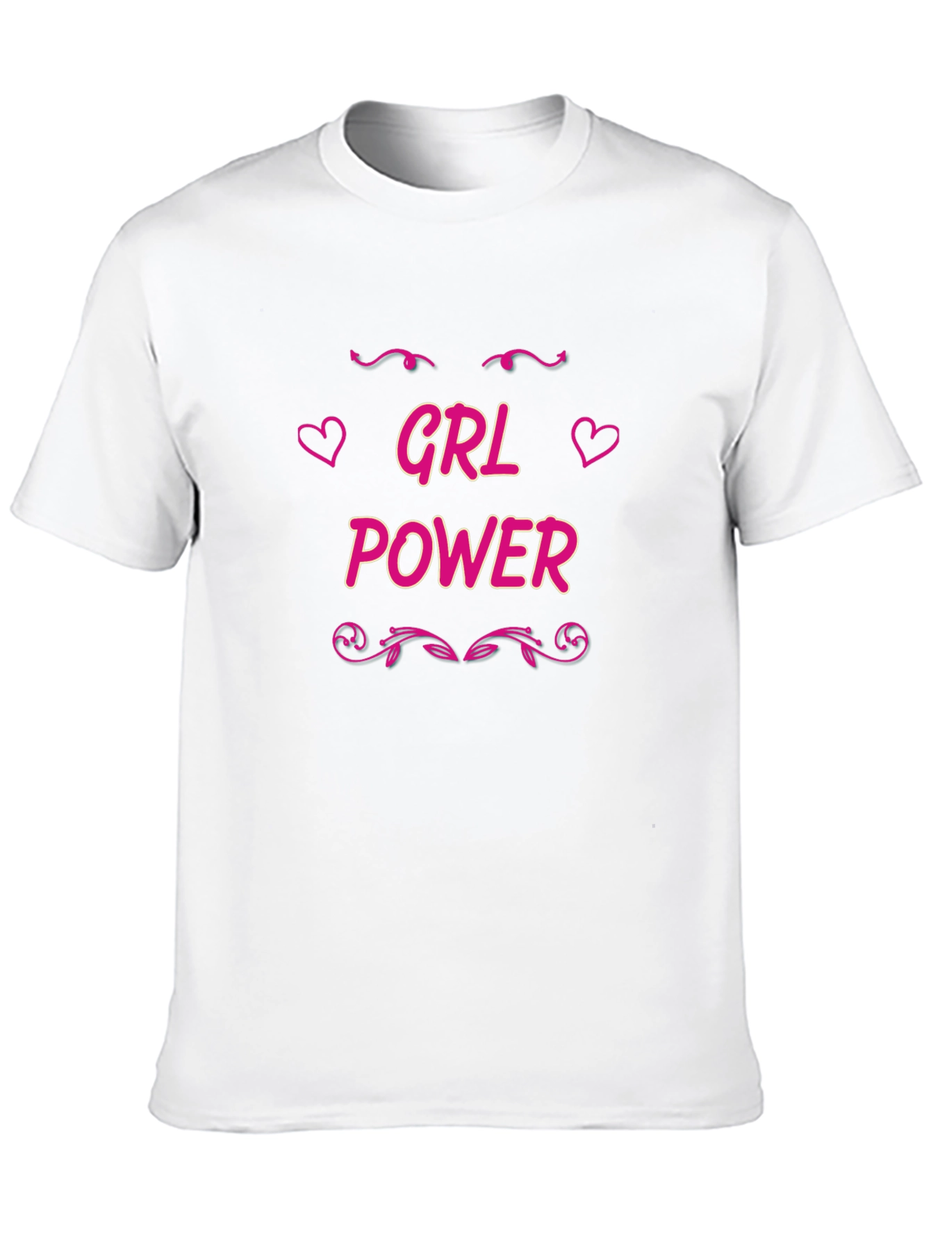 GRL Power Black T-Shirt - Feminist Tee
