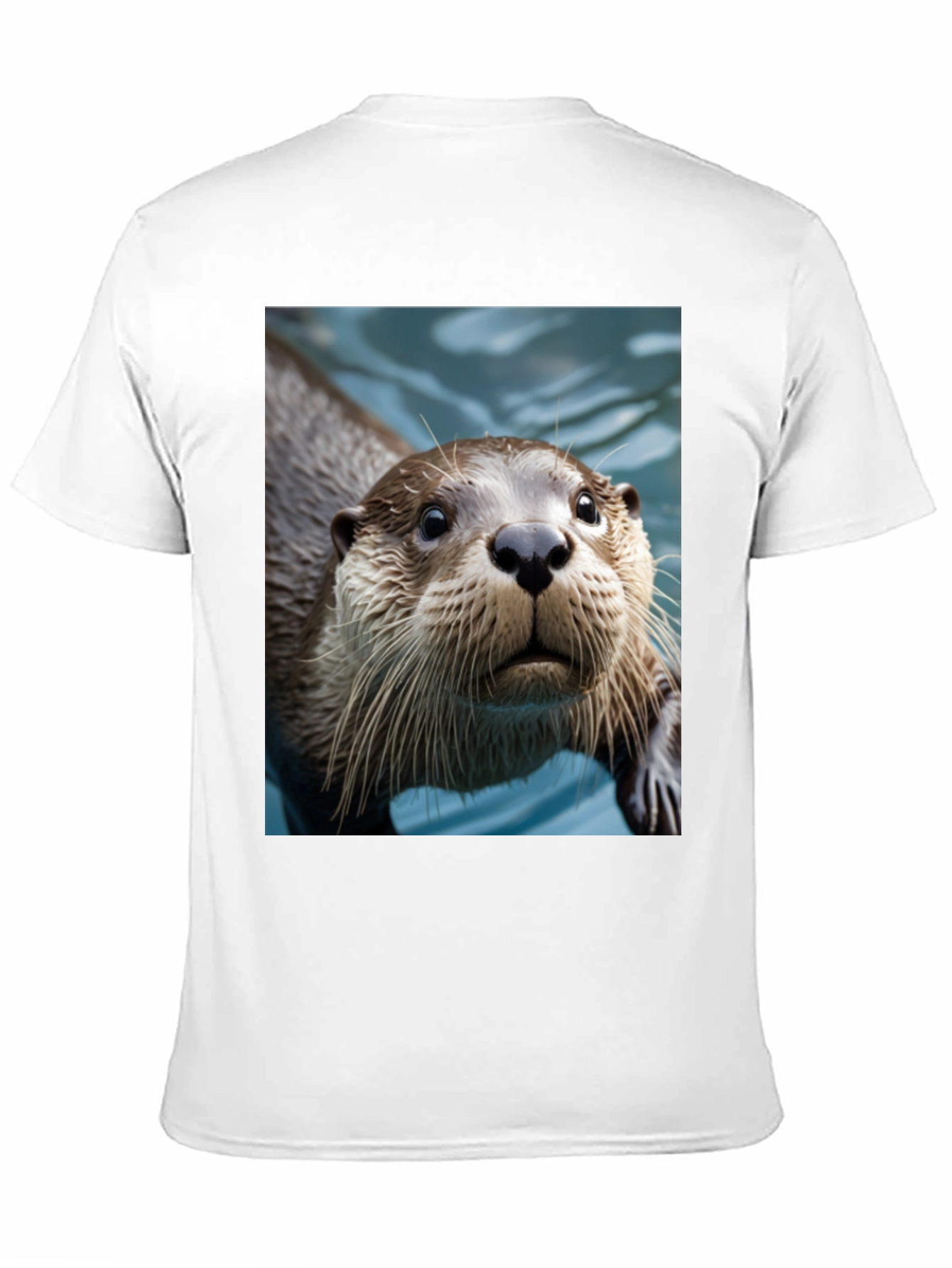 Otter Graphic Tee - Black Cotton