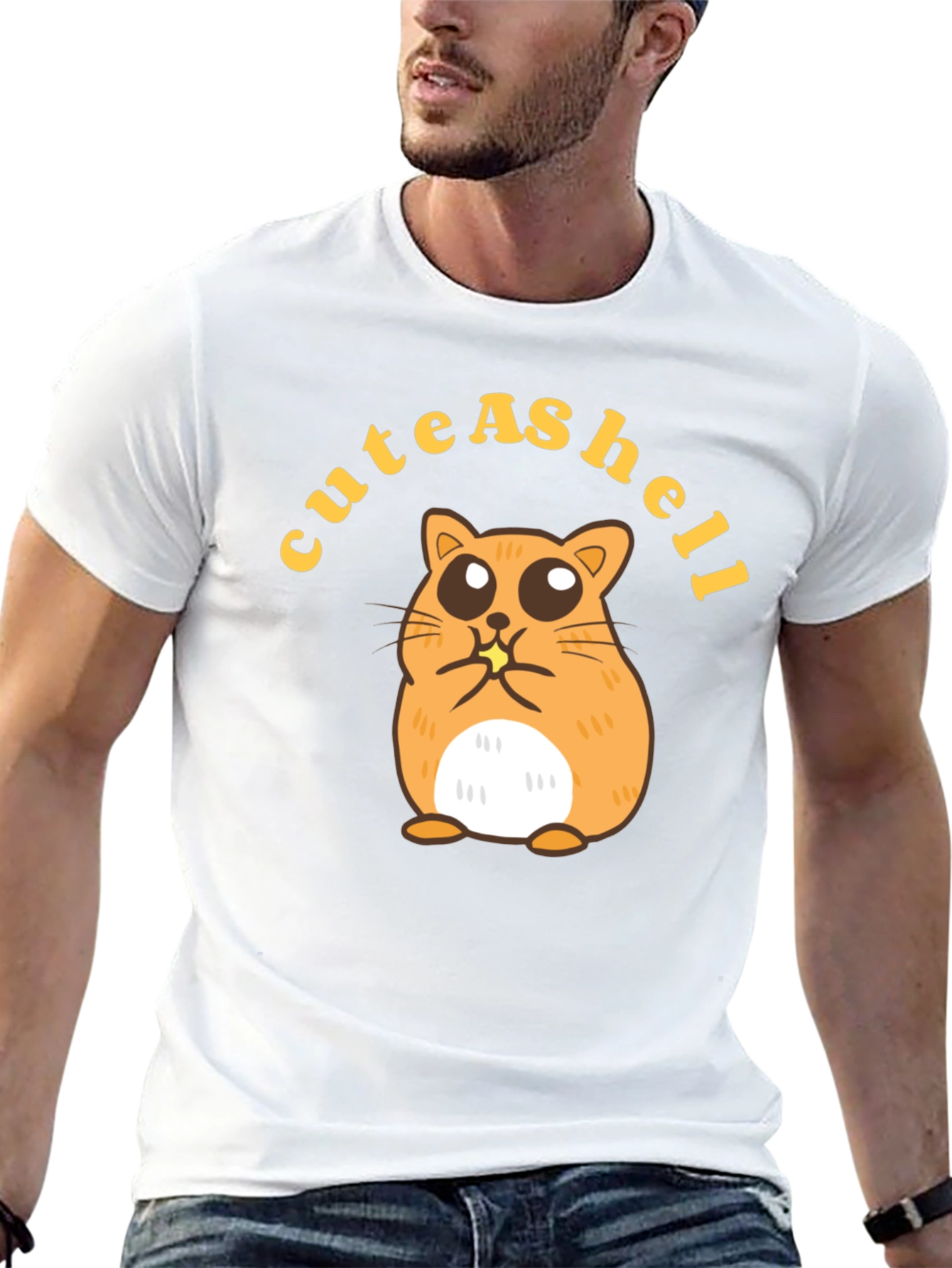 Cute Hamster T-Shirt - Cute as Hell Design