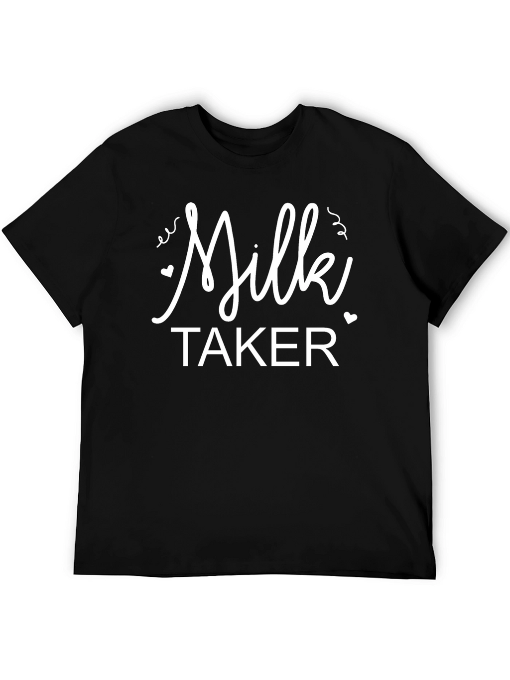 Milk Taker Graphic T-Shirt - Black