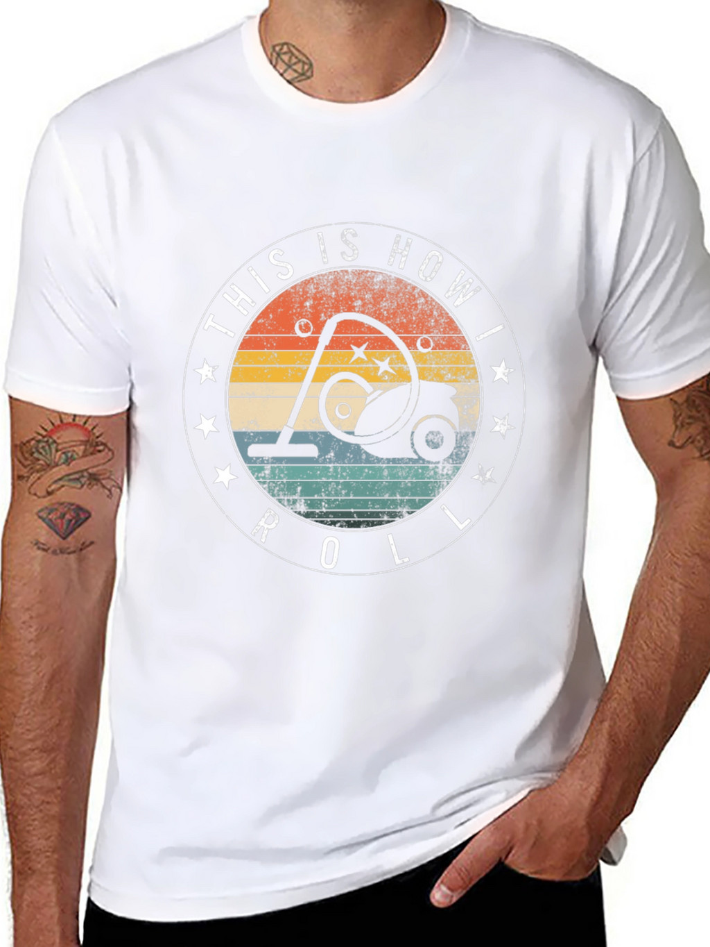 Retro Vacuum Cleaner T-Shirt: This is How I Roll