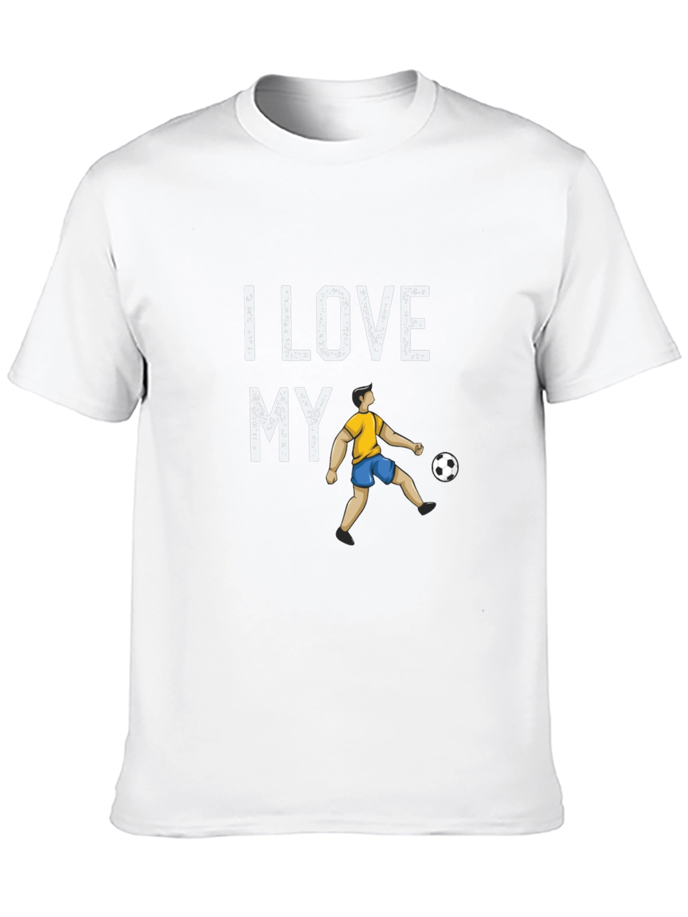 I Love My Football T-Shirt