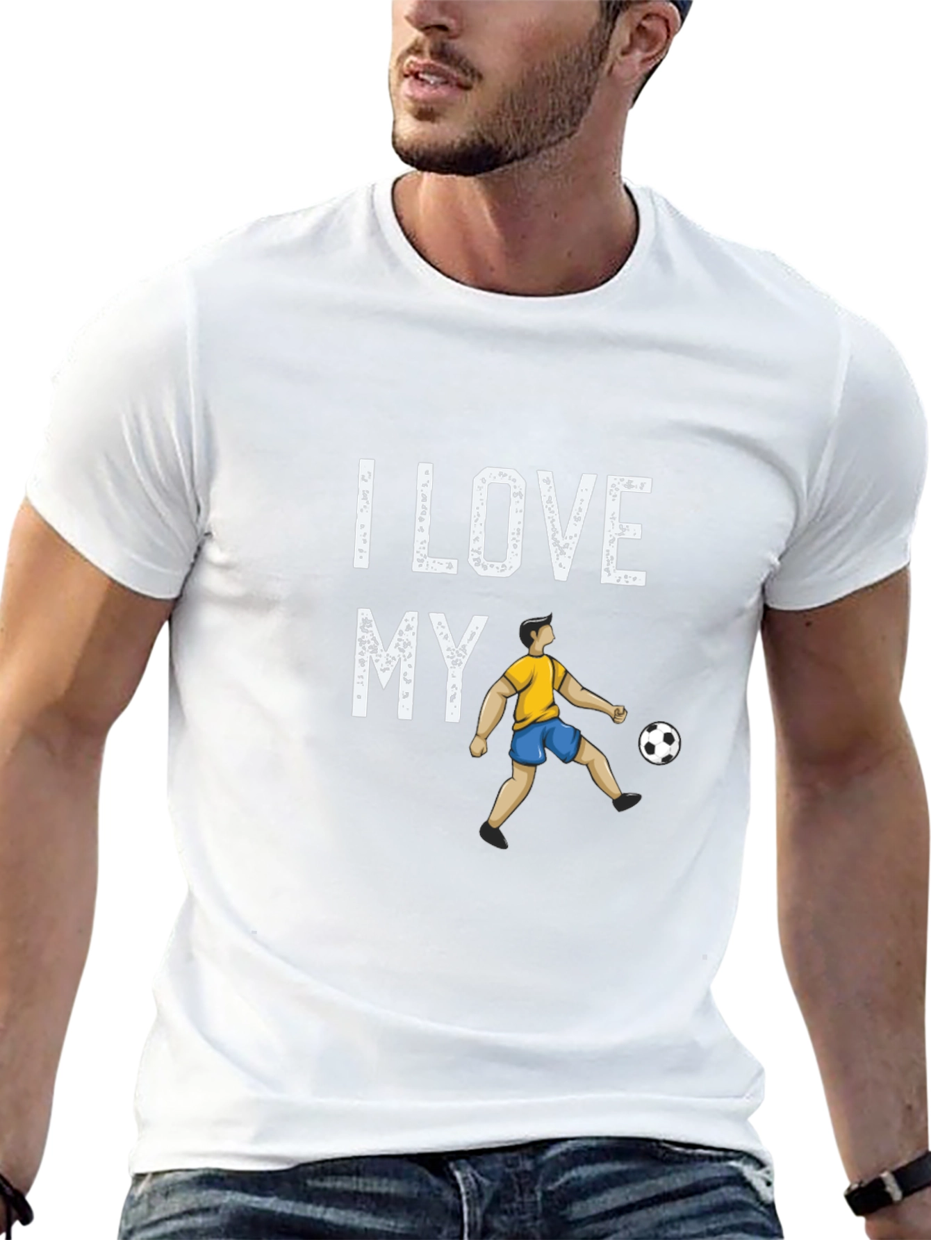 I Love My Football T-Shirt