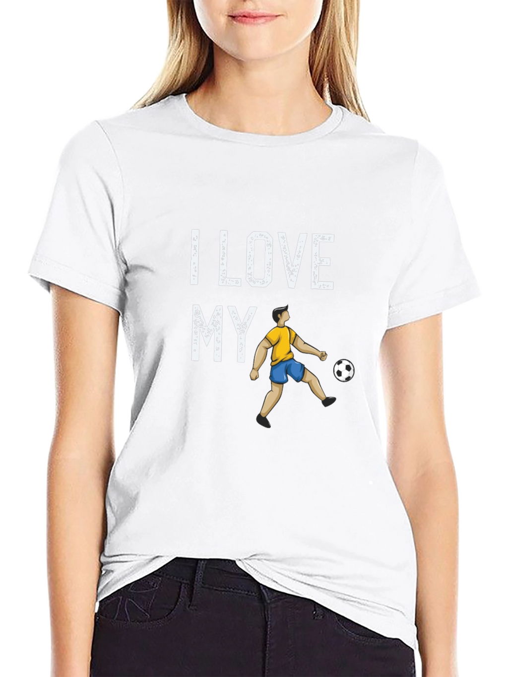 I Love My Football T-Shirt
