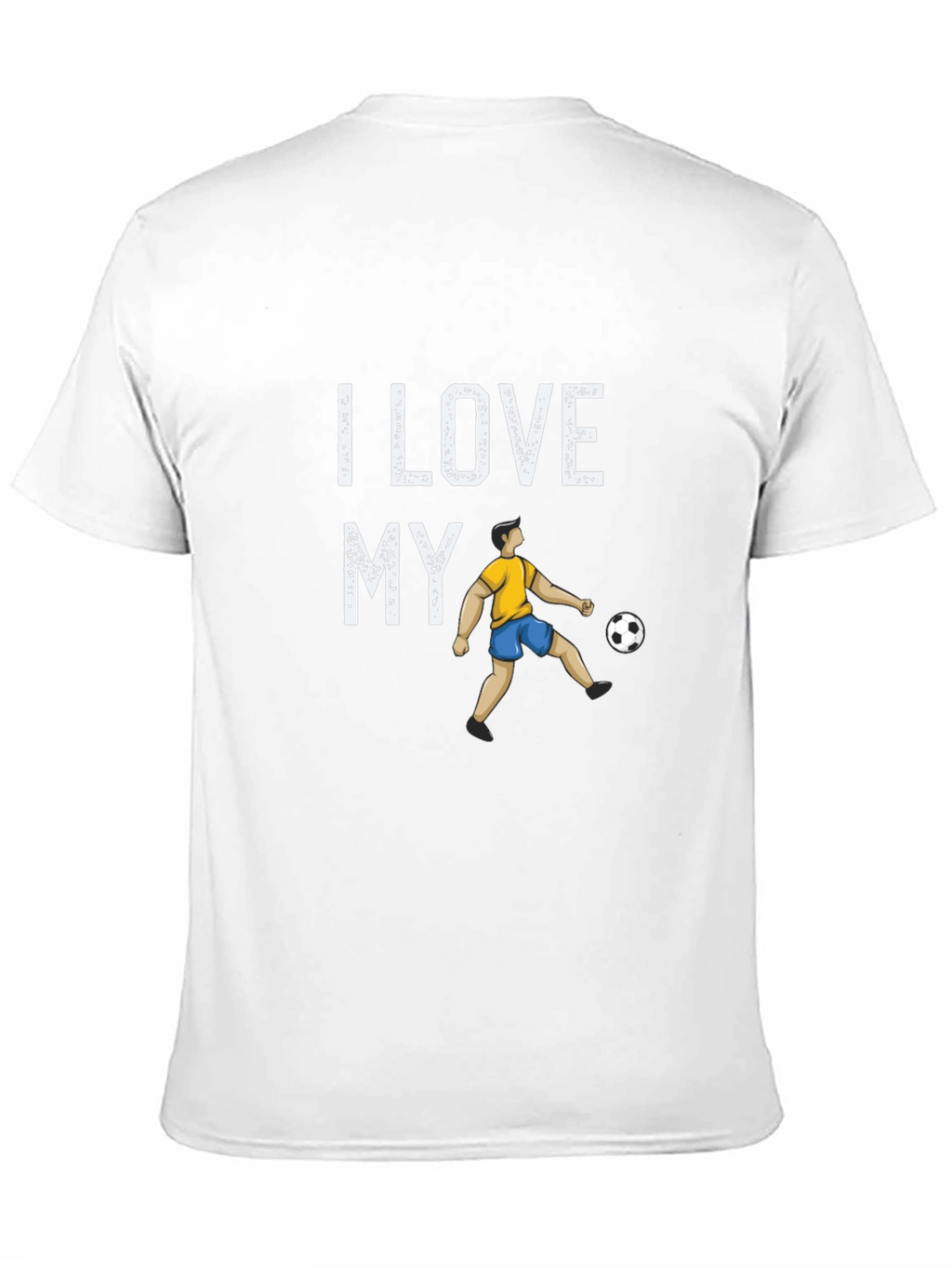 I Love My Football T-Shirt