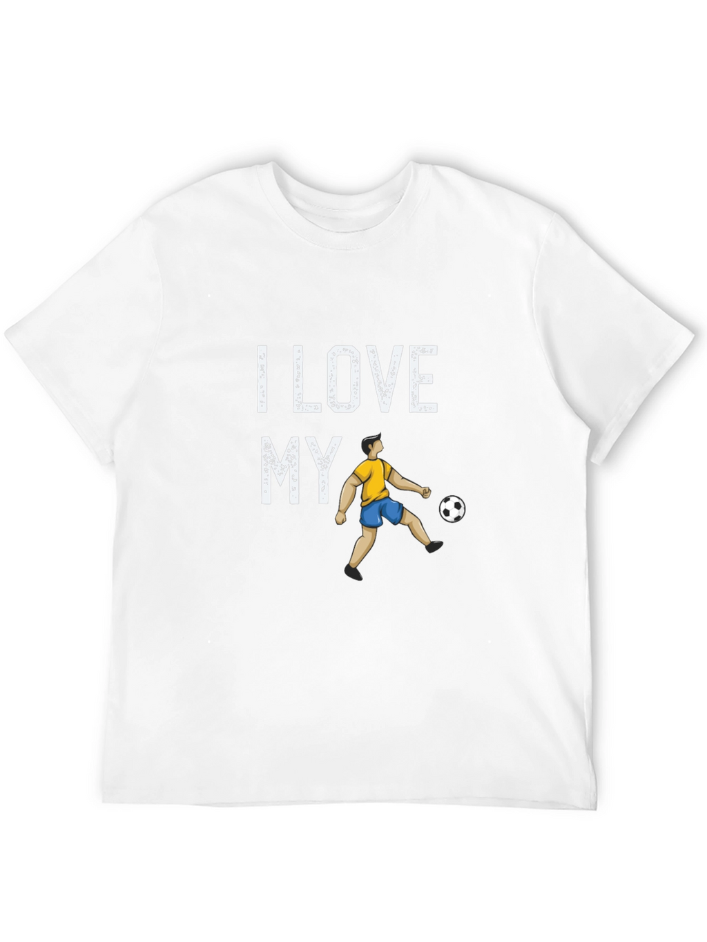 I Love My Football T-Shirt