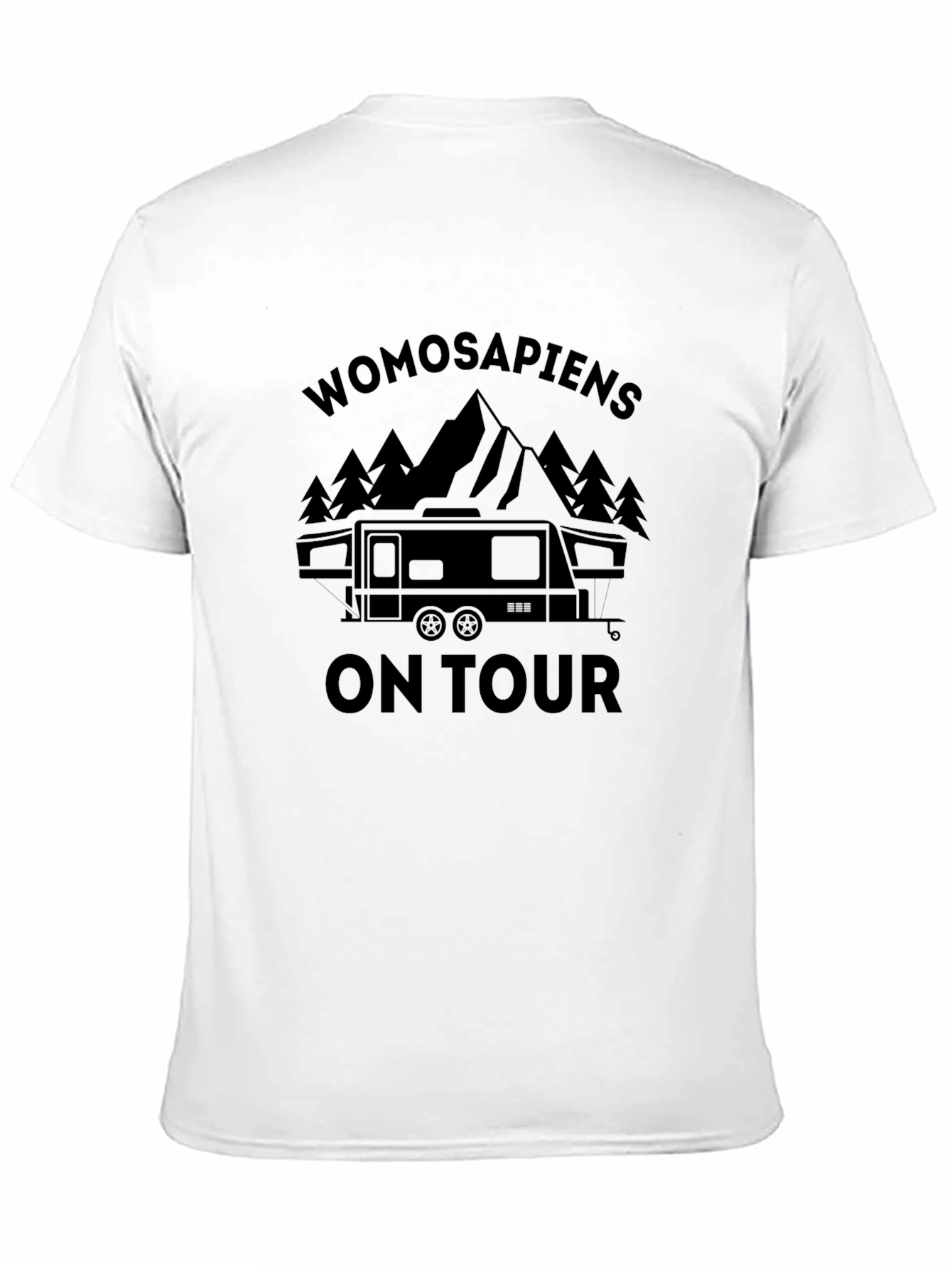 Womosapiens On Tour Black T-Shirt