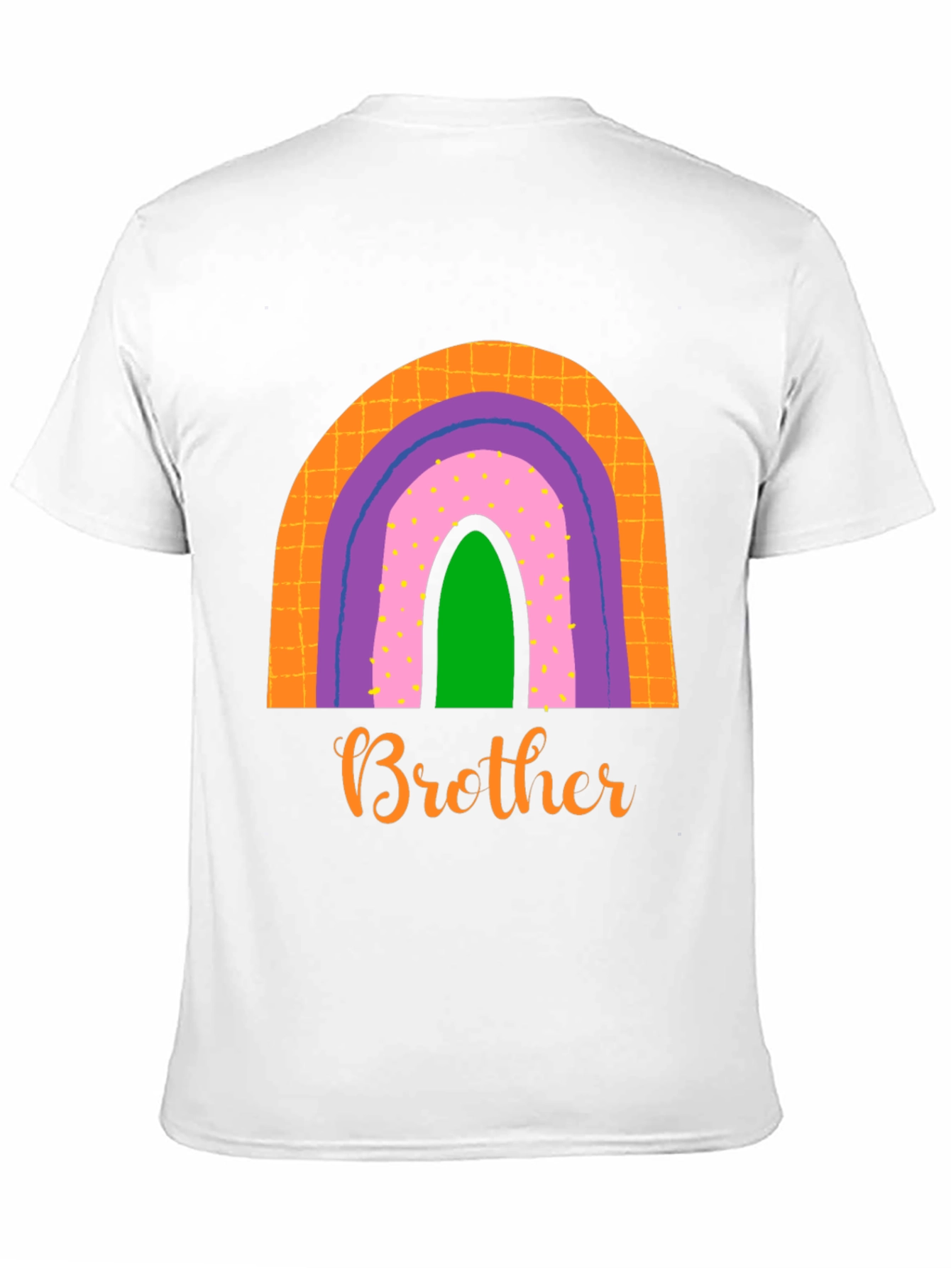 Brother Rainbow Graphic Tee - Family Matching Shirt