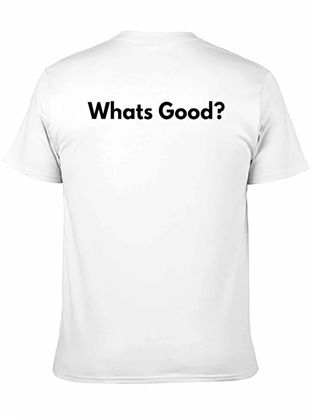 Whats Good Black Graphic Tee