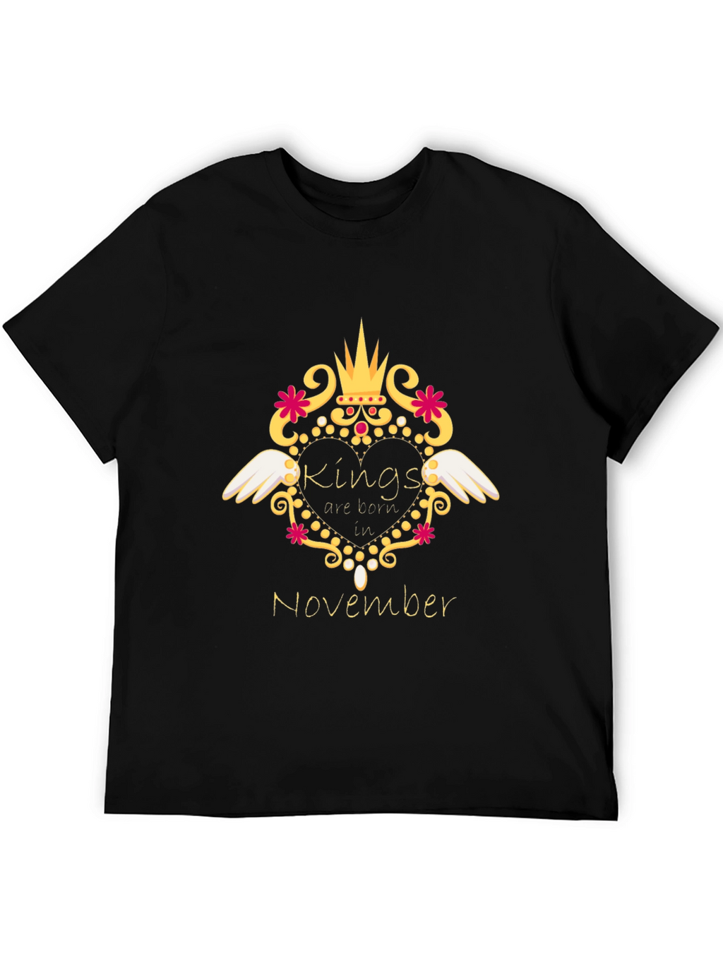Kings are Born in November T-Shirt